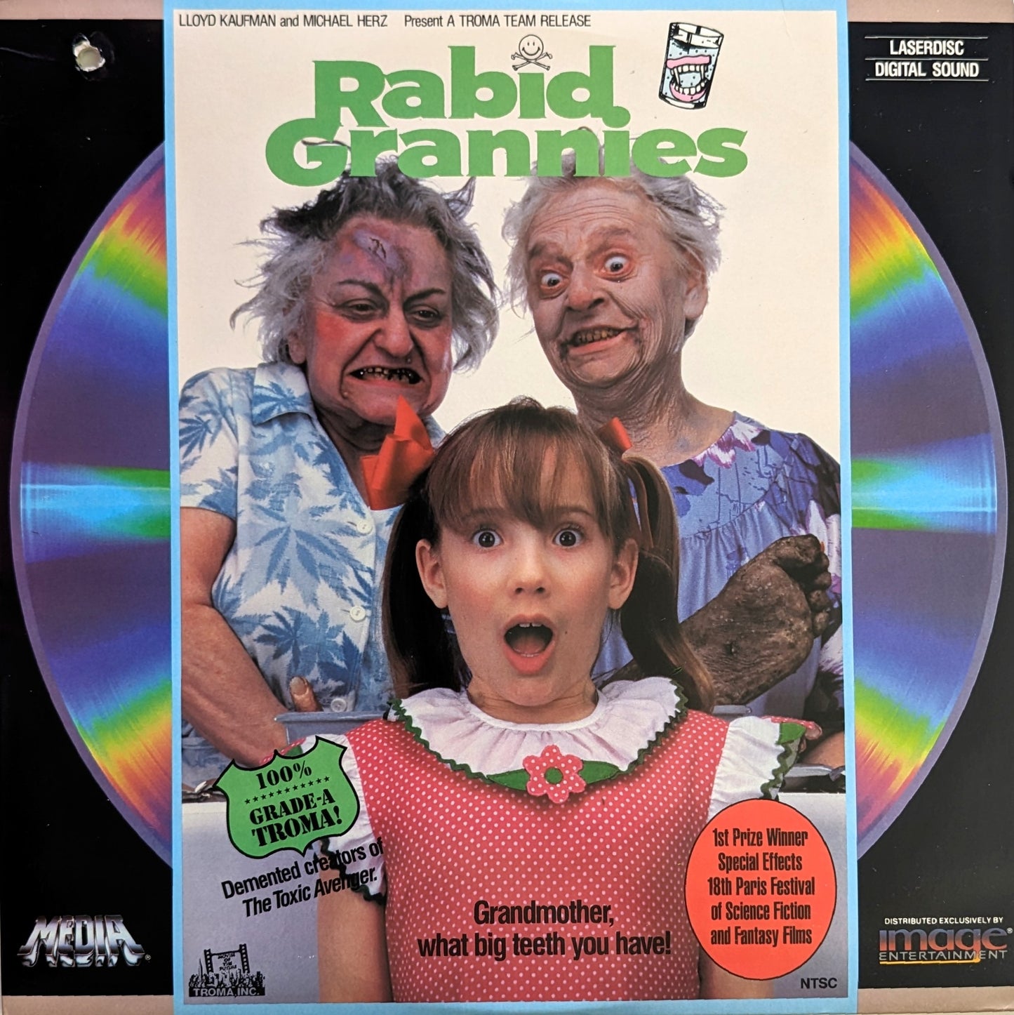 Rabid Grannies (1988) North American Laserdisc