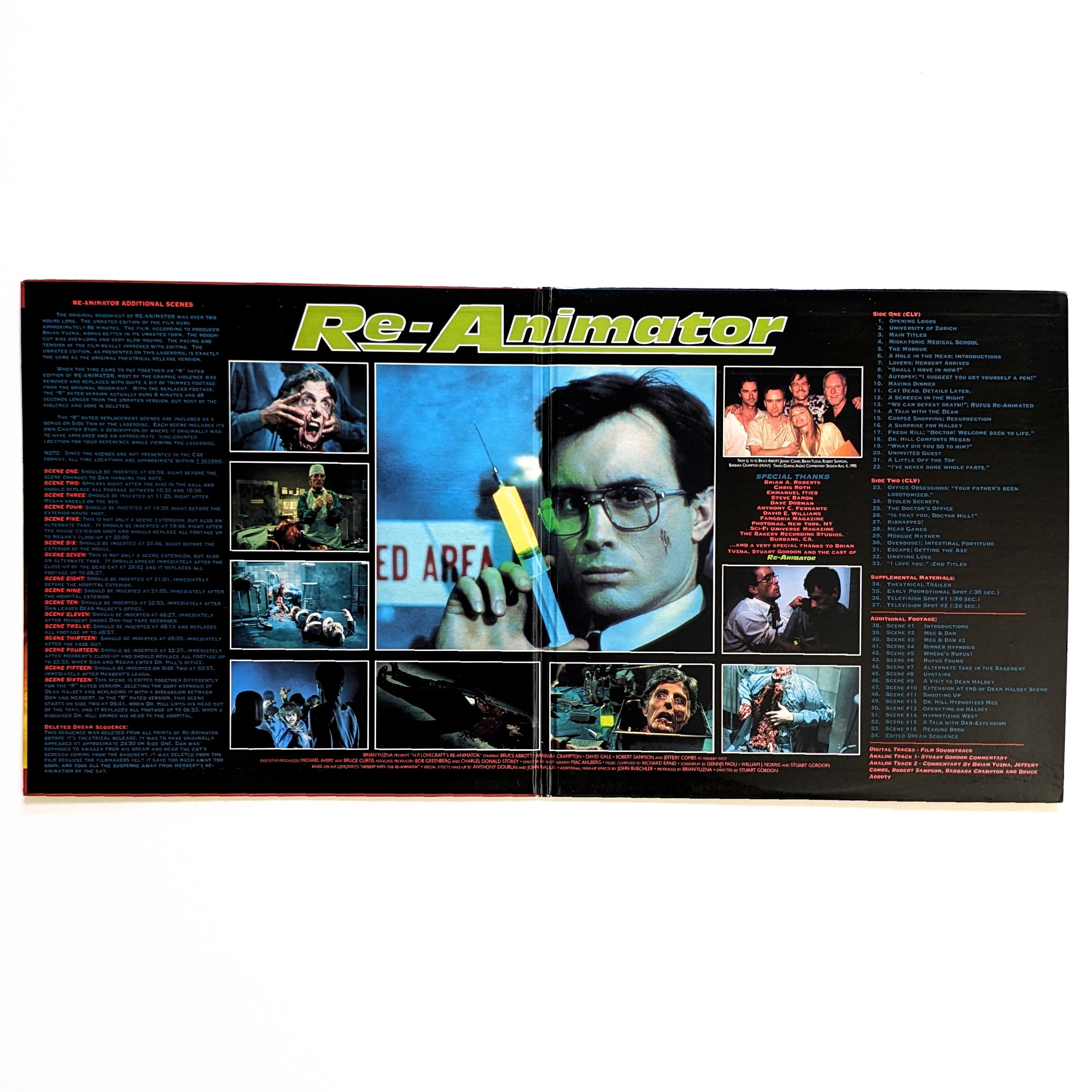 Re-Animator (1985) North American Laserdisc