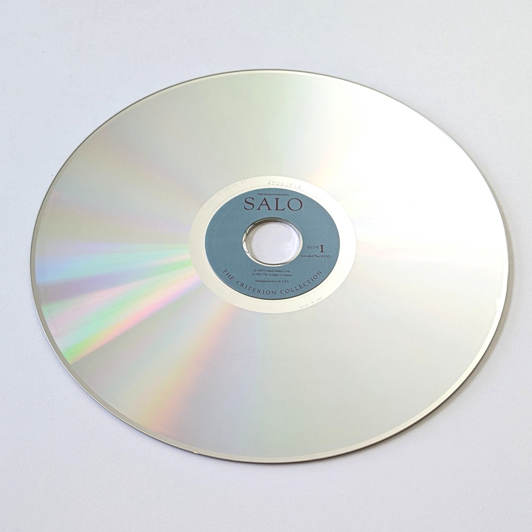 Salo (1975) North American Laserdisc