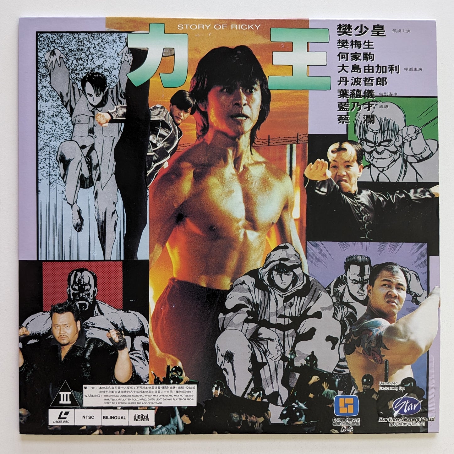 Story of Ricky, The (1991) Japanese Laserdisc