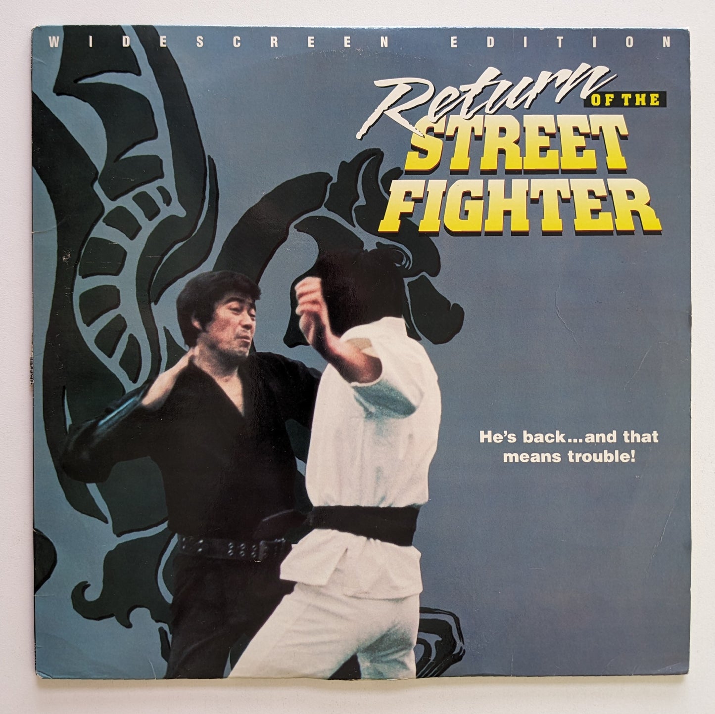 Return of the Street Fighter (1974) North American Laserdisc