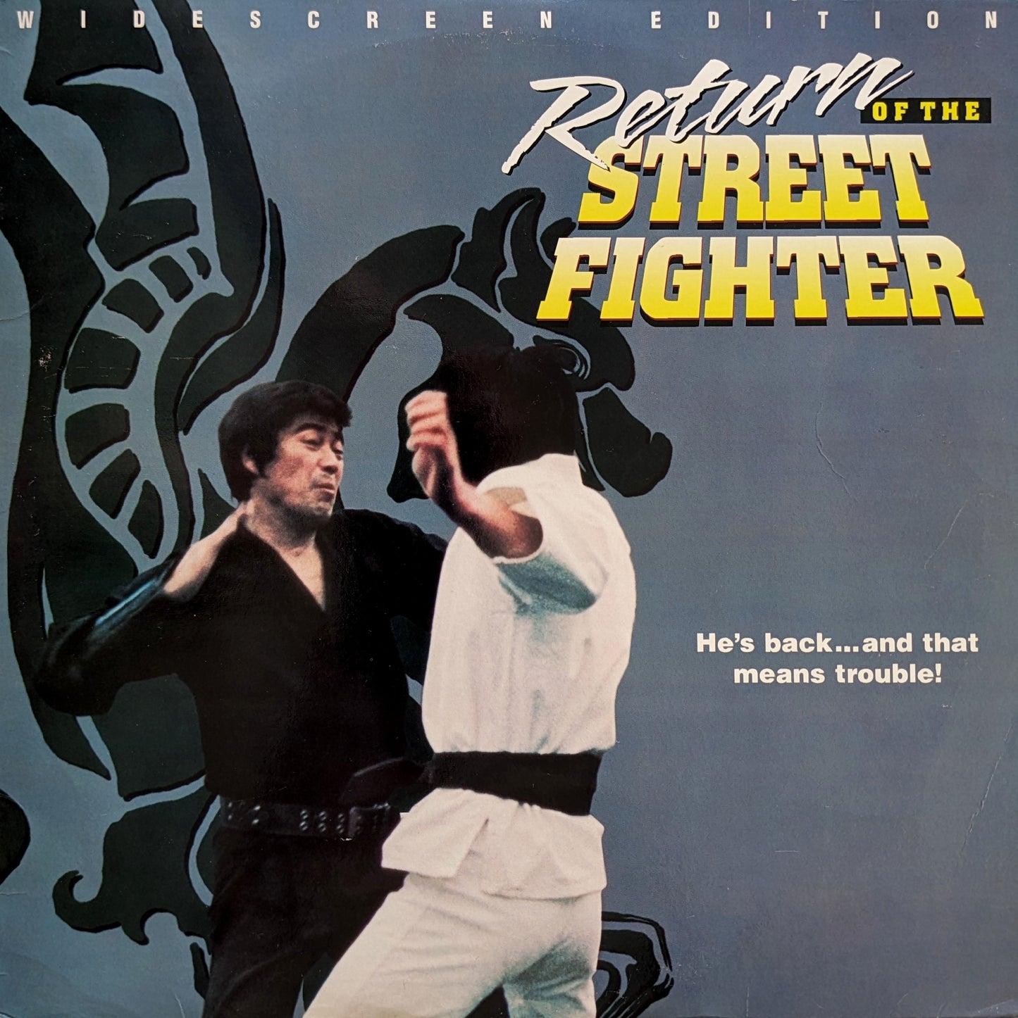 Return of the Street Fighter (1974) North American Laserdisc