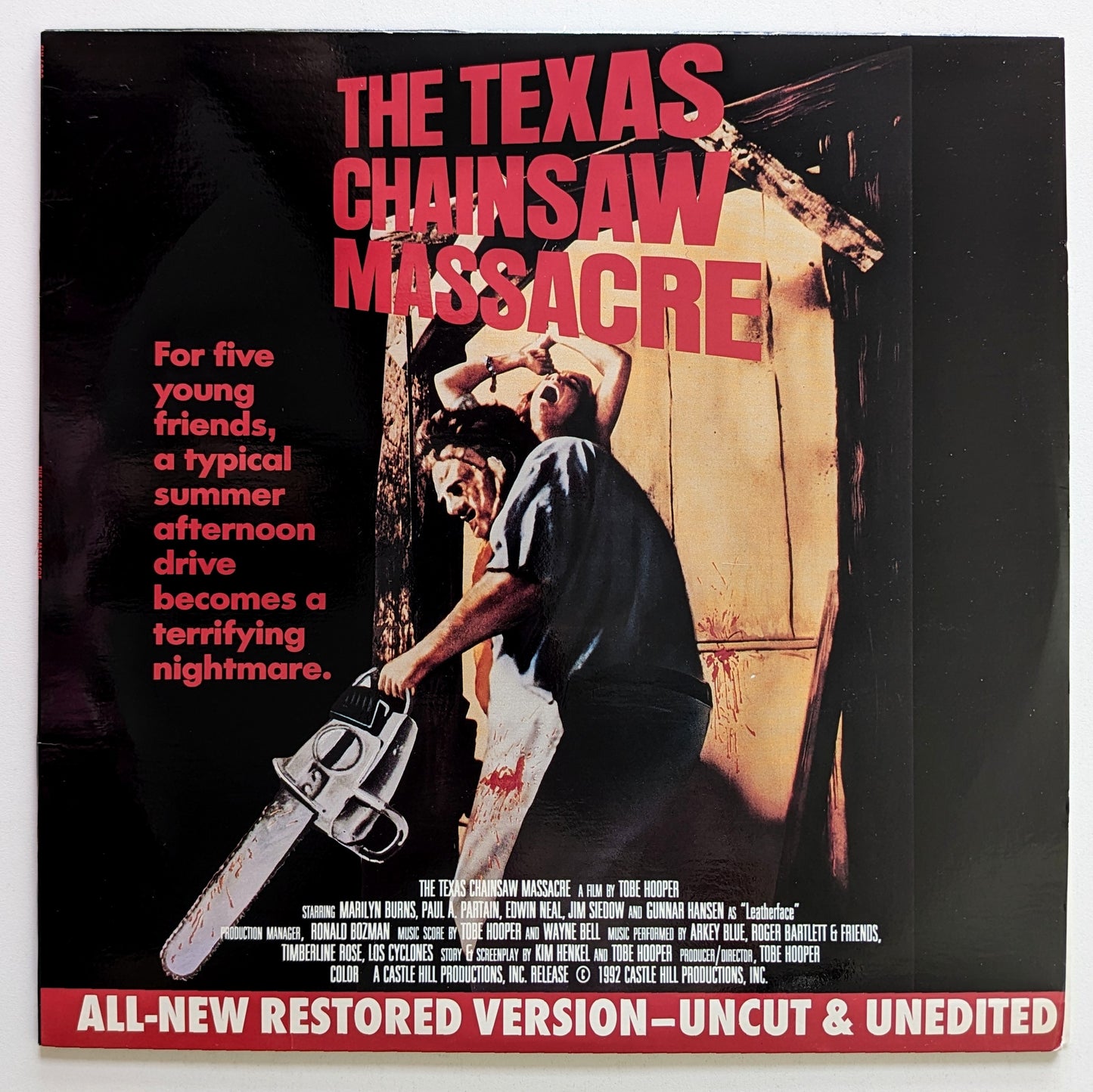 Texas Chain Saw Massacre, The (1974) North American Uncut & Unedited Laserdisc