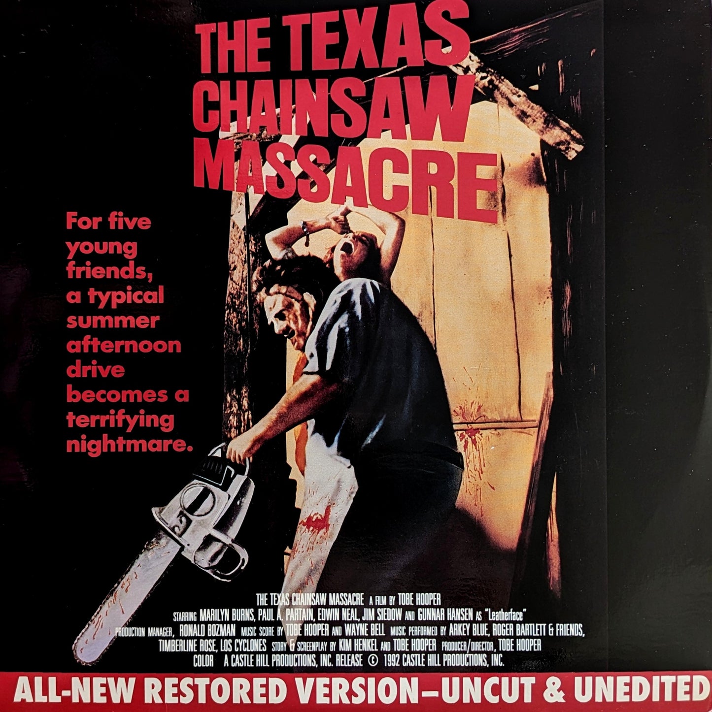 Texas Chain Saw Massacre, The (1974) North American Uncut & Unedited Laserdisc