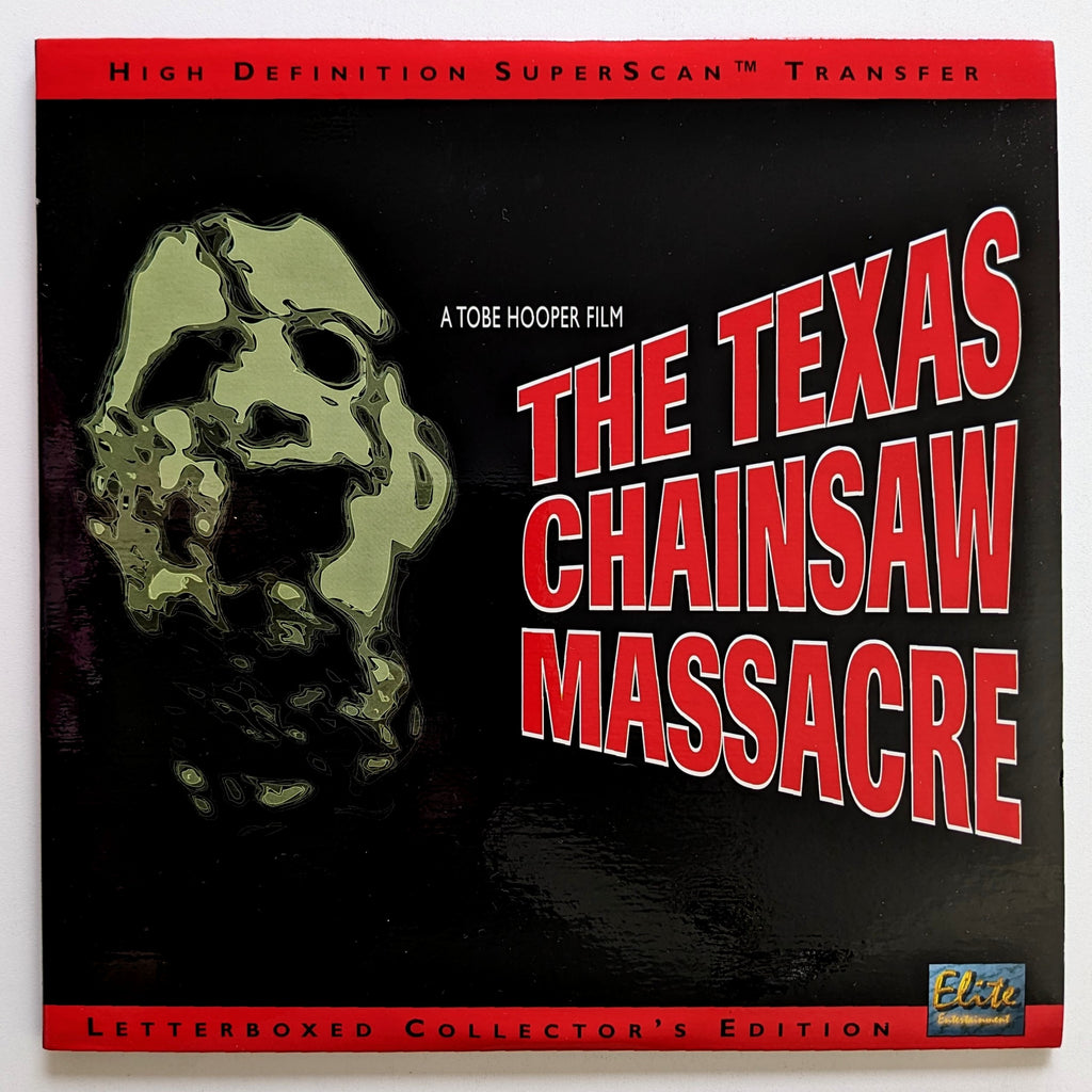 Texas Chain Saw Massacre, The (1974) North American Collector's Edition LaserDisc — product photograph