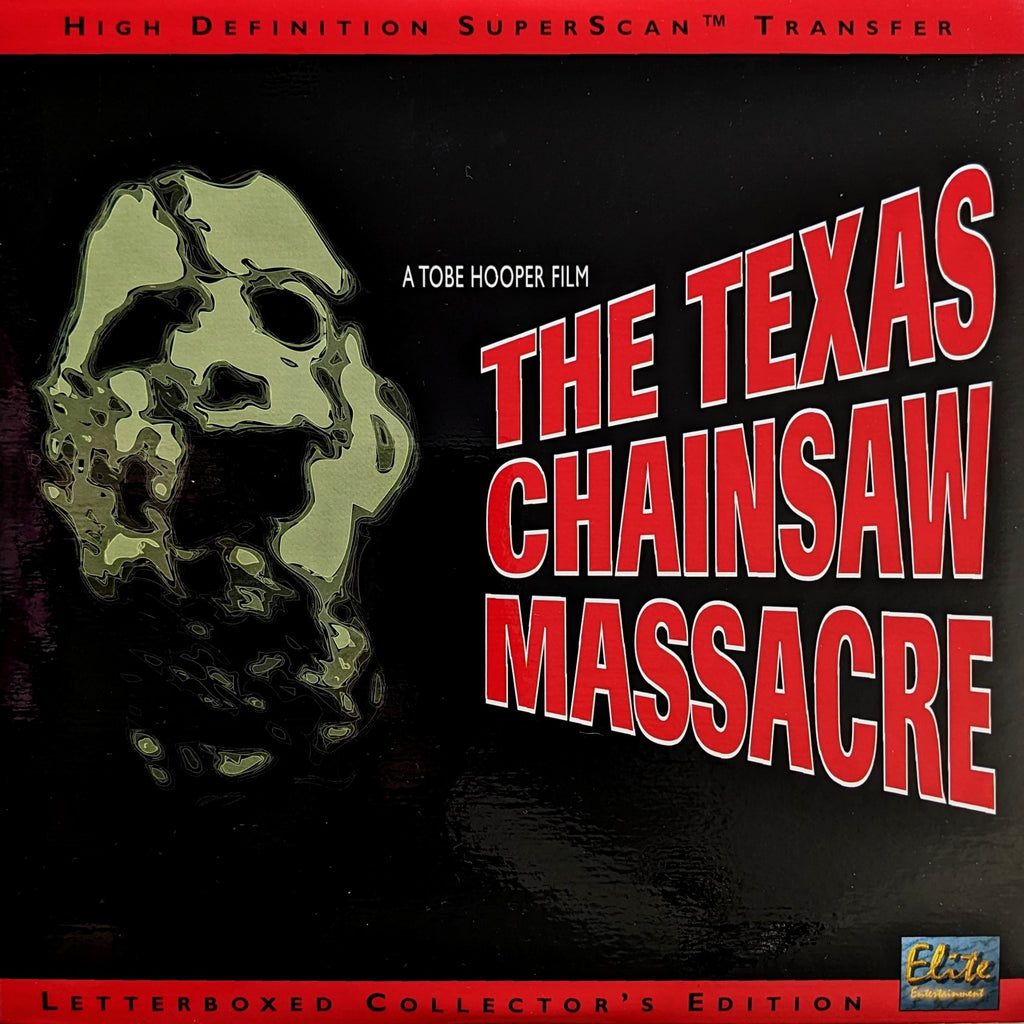 Texas Chain Saw Massacre, The (1974) North American Collector's Edition LaserDisc — product photograph