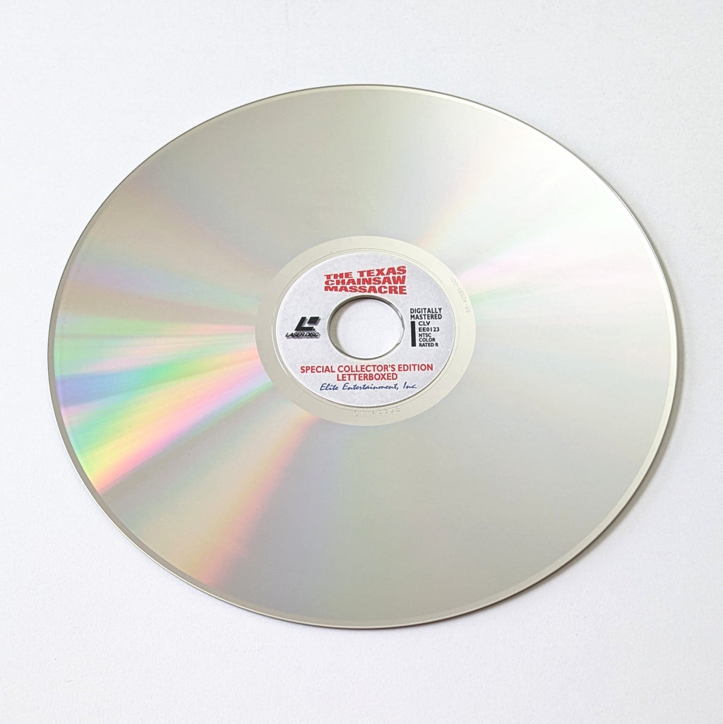 Texas Chain Saw Massacre, The (1974) North American Collector's Edition LaserDisc — product photograph