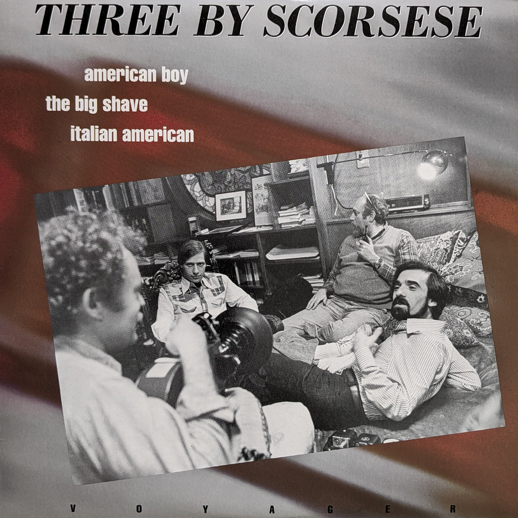 Three By Scorsese North American LaserDisc — product photograph