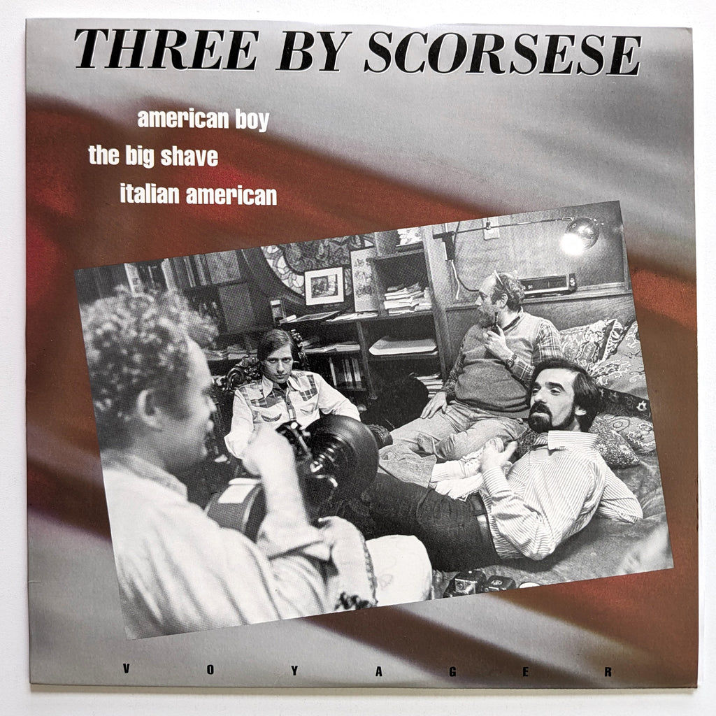 Three By Scorsese North American LaserDisc — product photograph