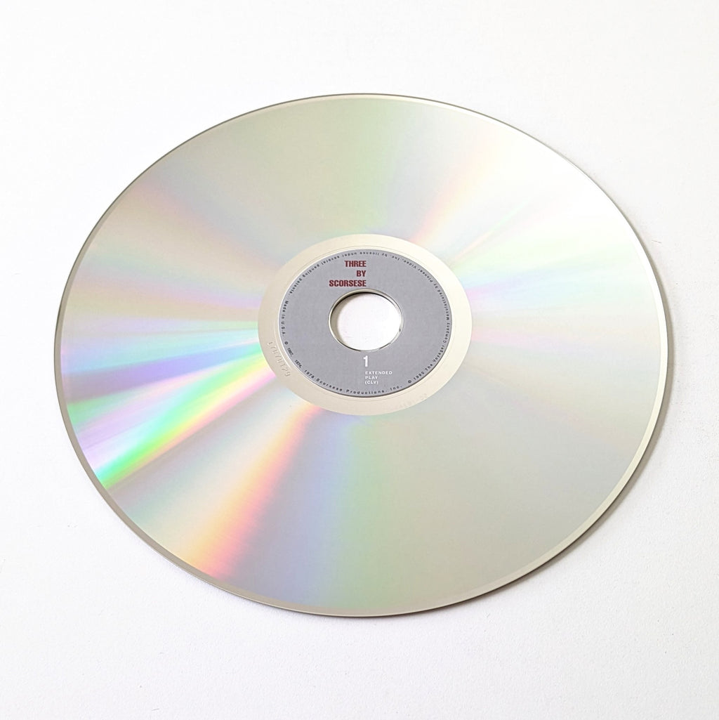 Three By Scorsese North American LaserDisc — product photograph