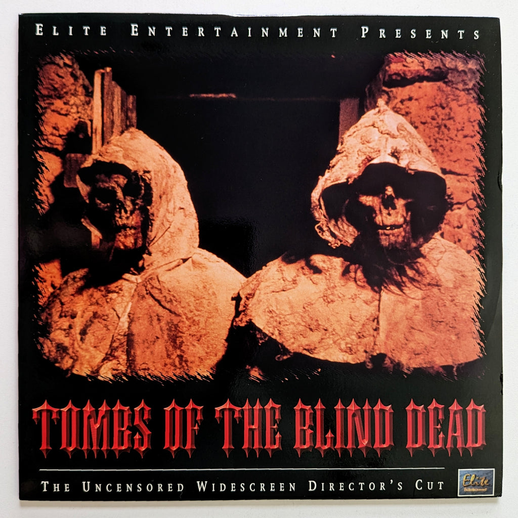 Tombs of the Blind Dead (1972) North American LaserDisc — product photograph