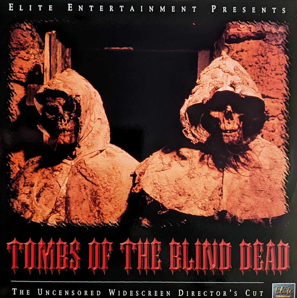 Tombs of the Blind Dead (1972) North American LaserDisc — product photograph