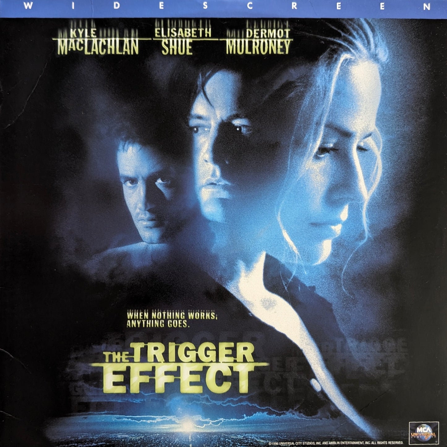 Trigger Effect, The (1996) North American Laserdisc