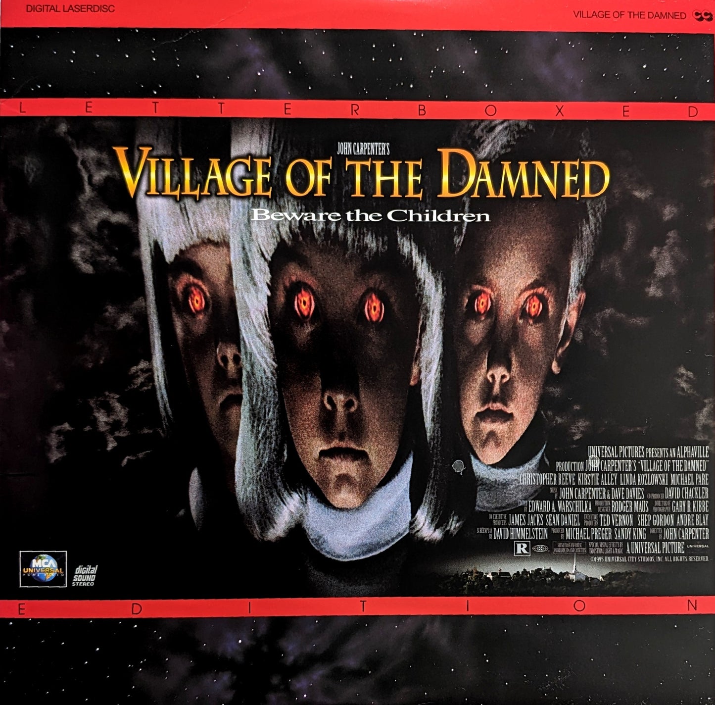 Village of the Damned (1995) North American Laserdisc