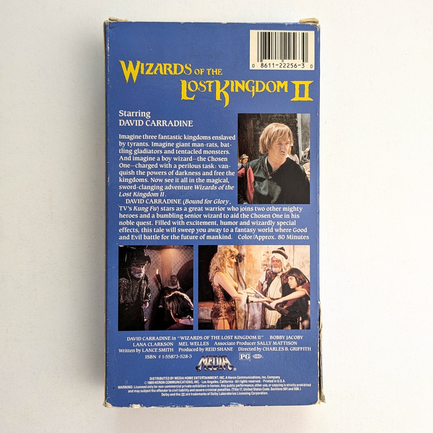 Wizards of the Lost Kingdom II (1989) North American VHS