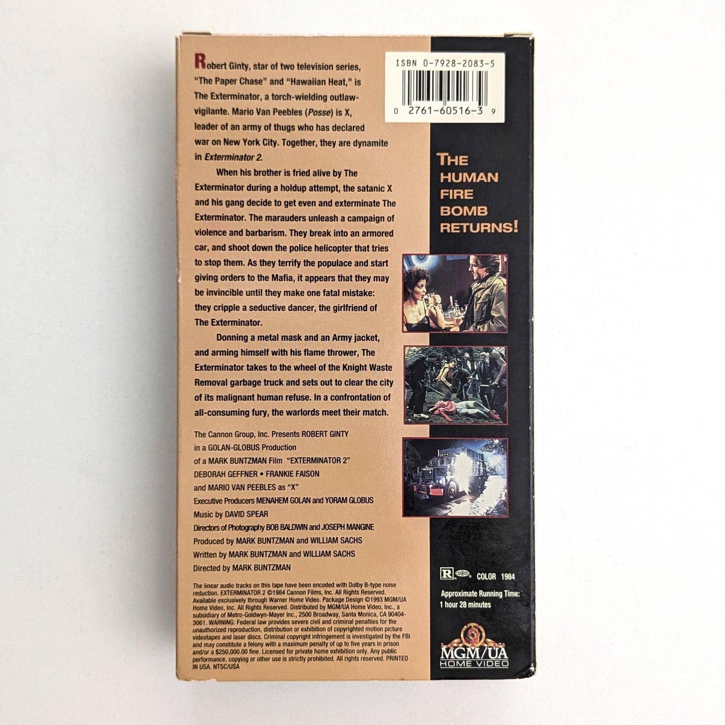 Exterminator 2 (1984) North American VHS