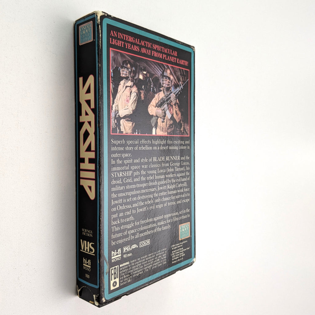 Starship (1984) North American VHS — product photograph