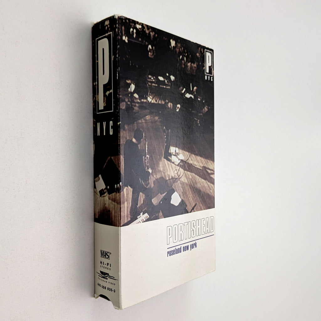 Portishead Live (1997) Music VHS — product photograph