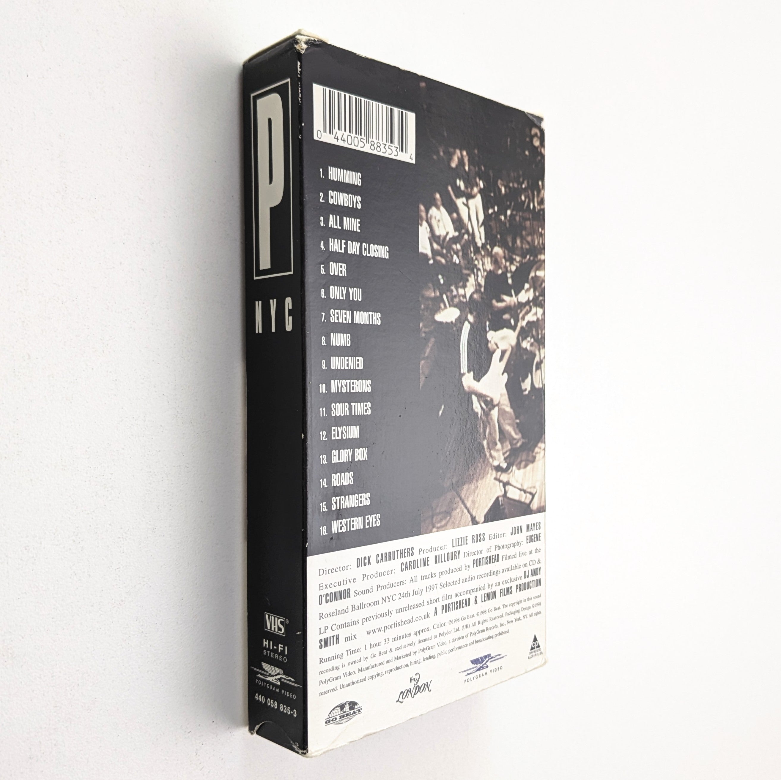 Portishead Live (1997) Music VHS