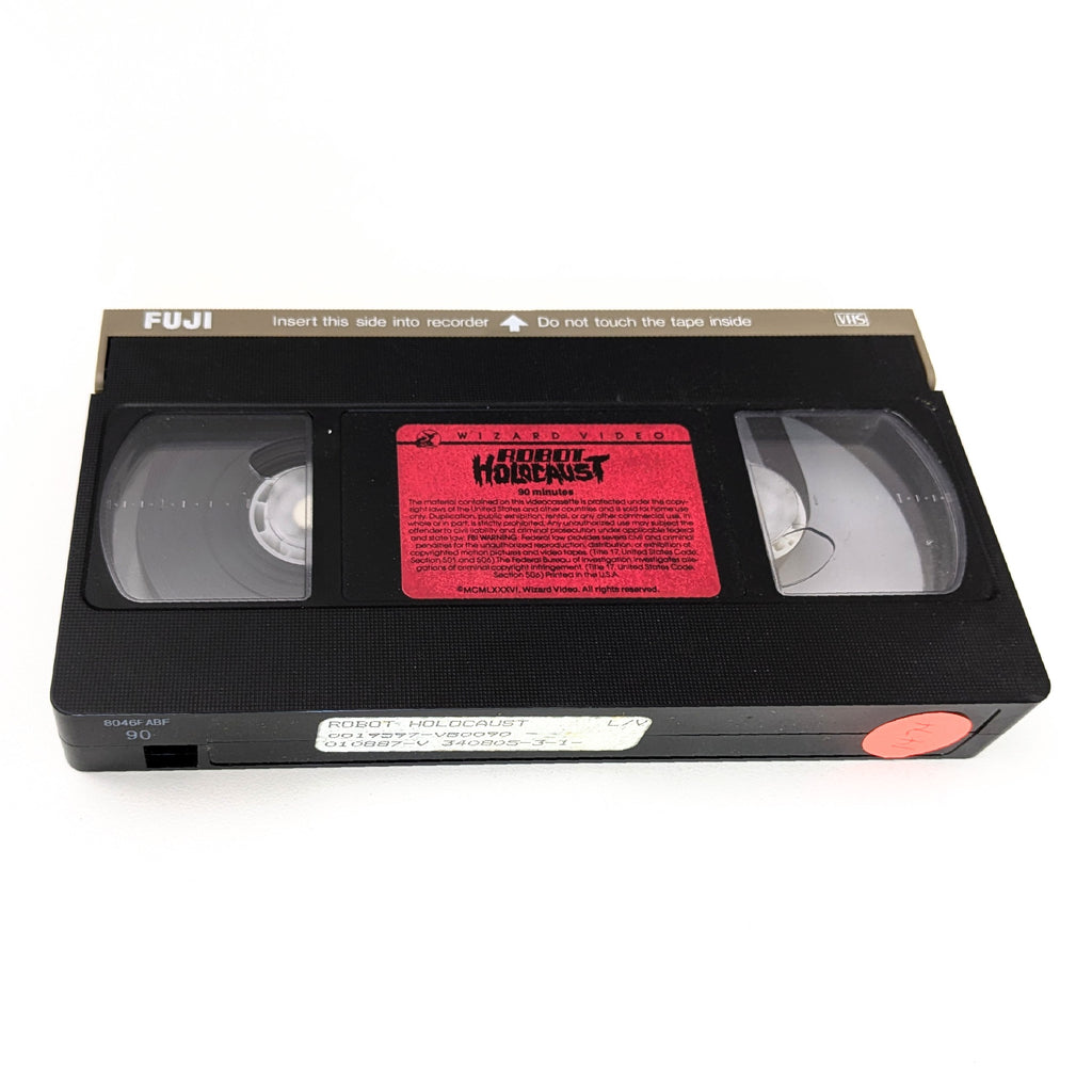 Robot Holocaust (1987) North American VHS — product photograph