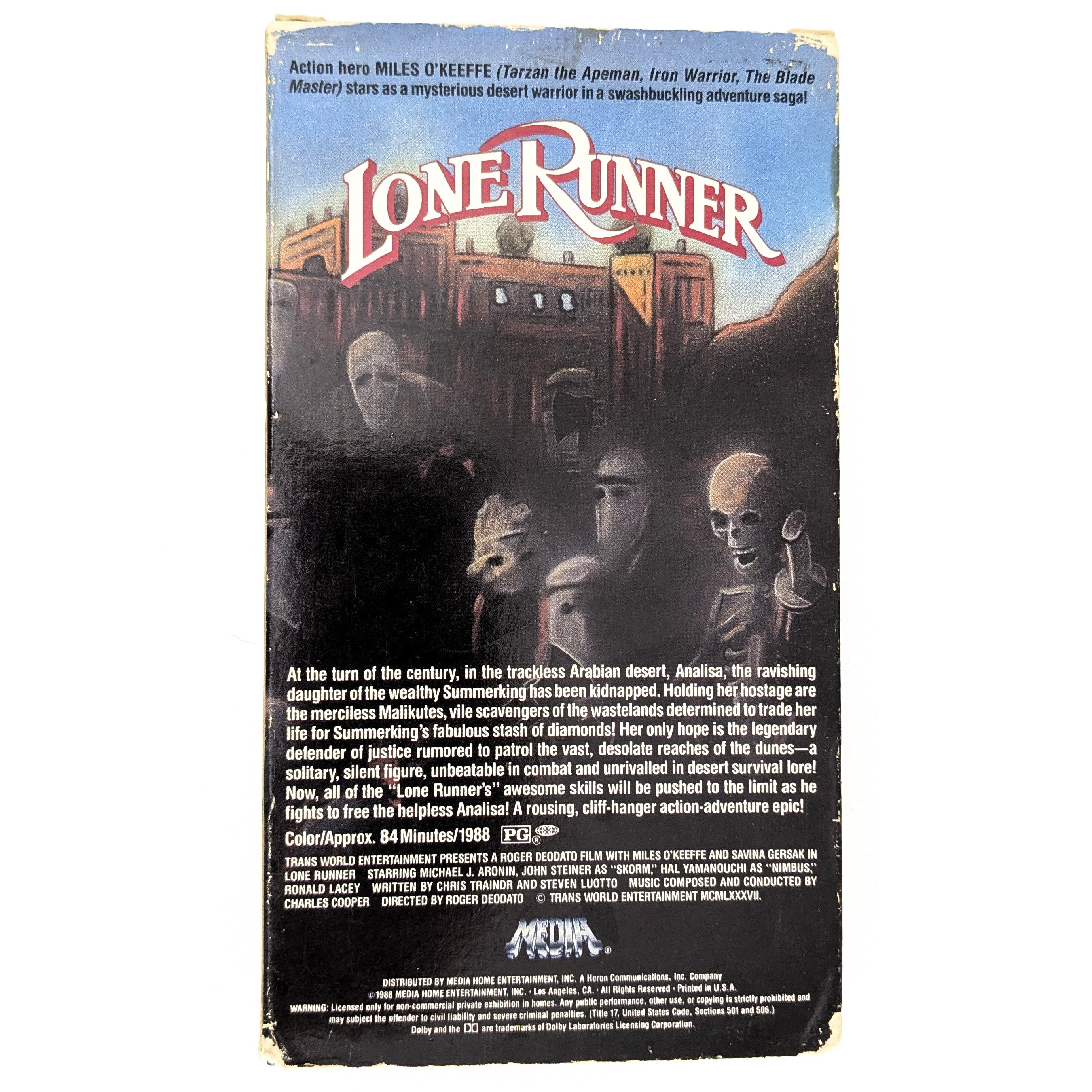 Lone Runner, The (1986) North American VHS