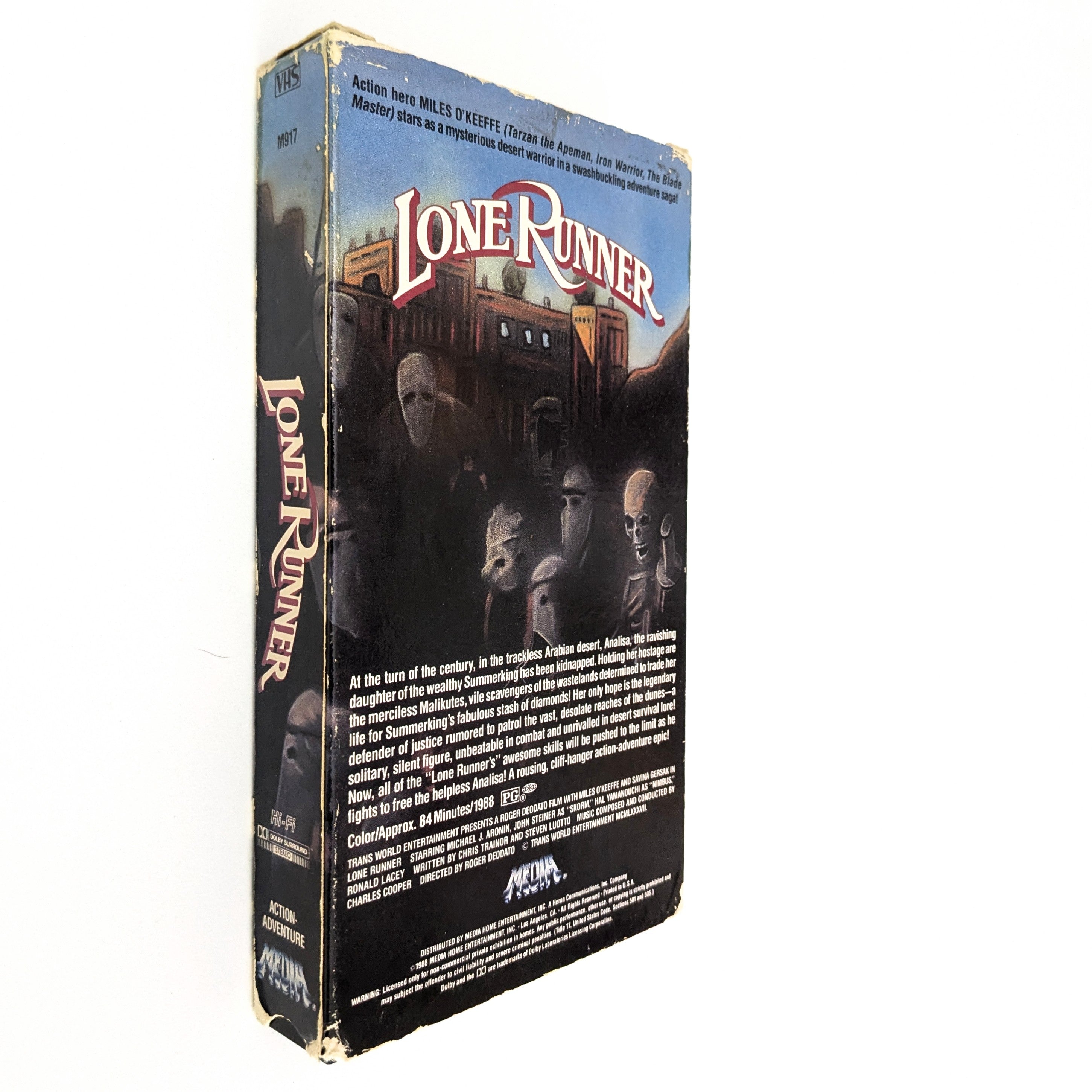Lone Runner, The (1986) North American VHS