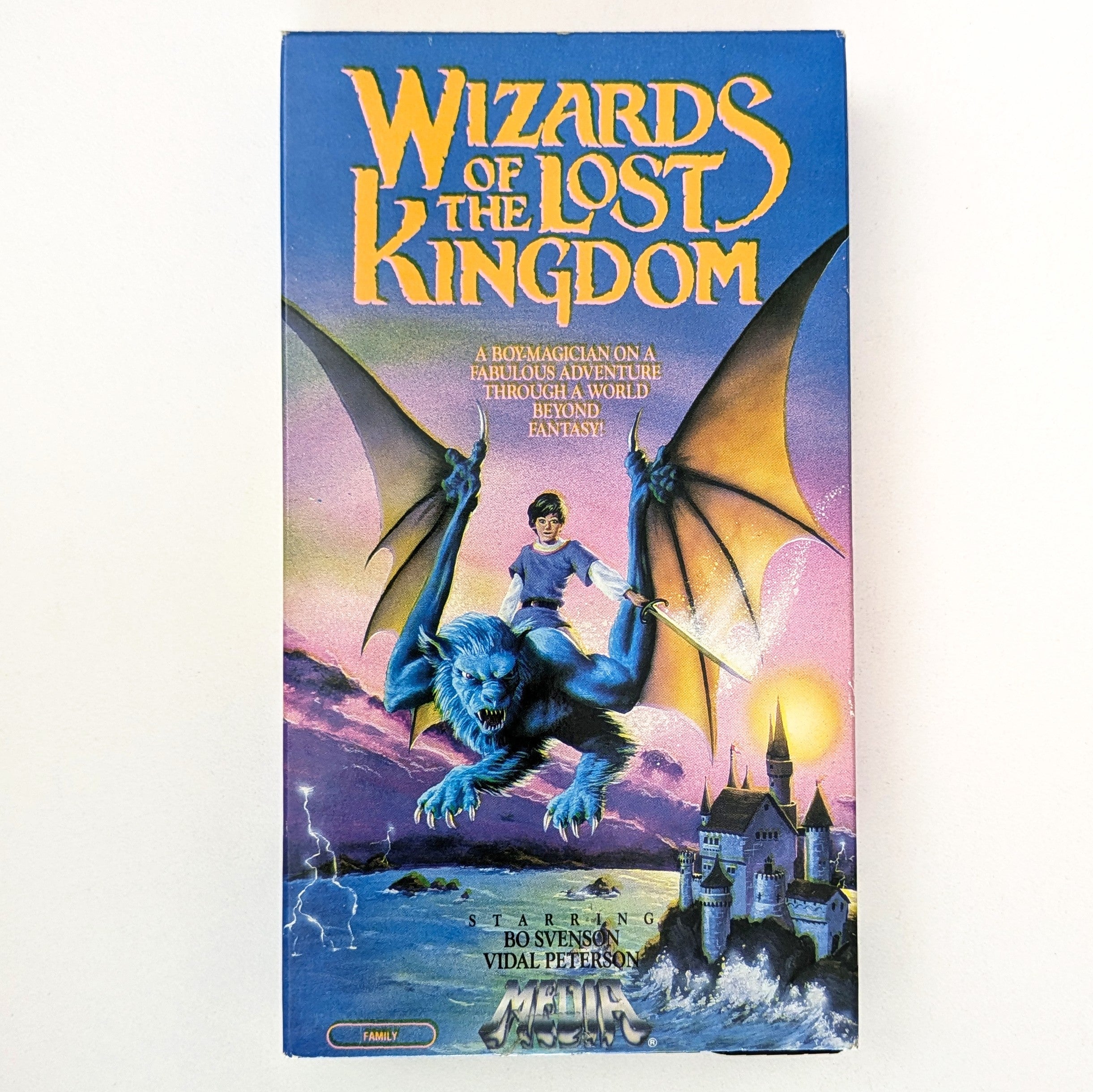 Wizards of the Lost Kingdom (1985) North American VHS