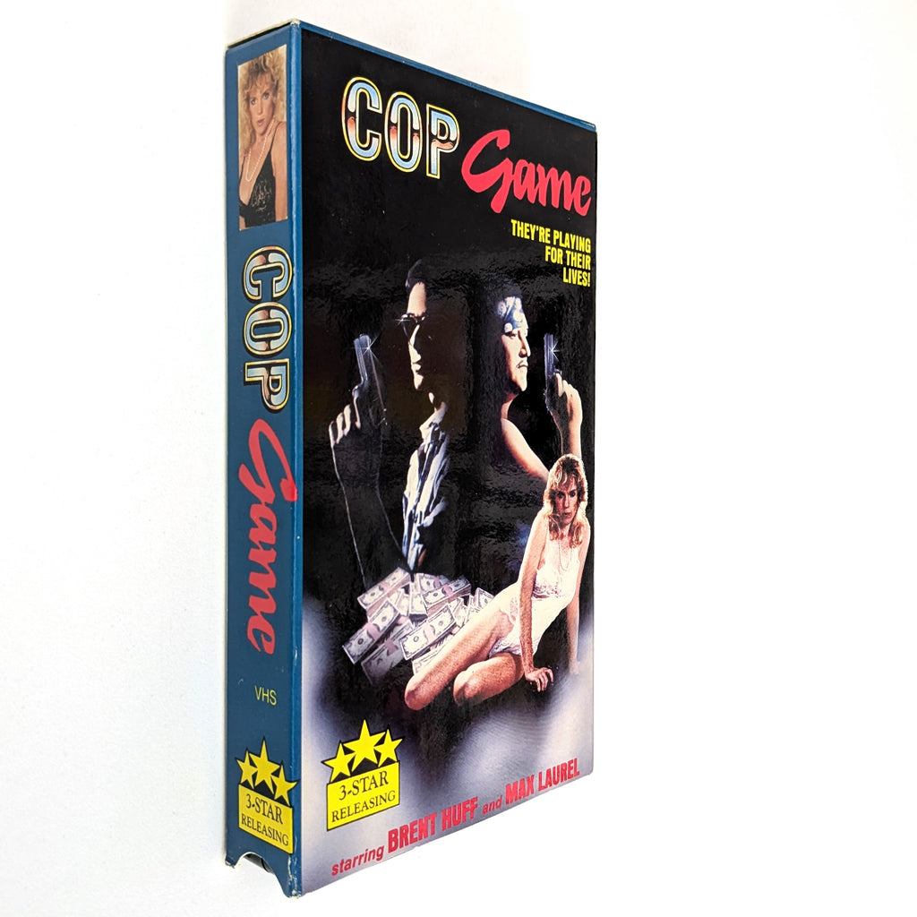 Cop Game (1988) North American VHS — product photograph