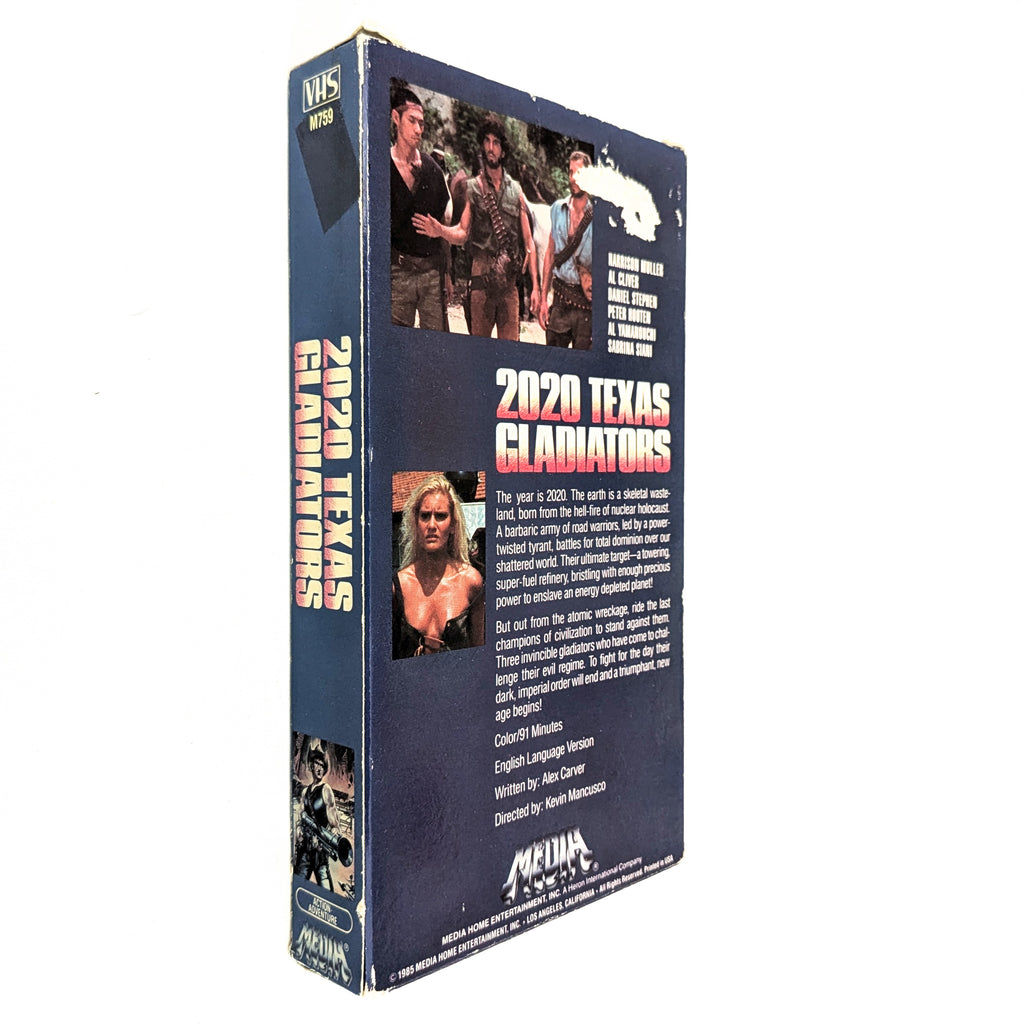 2020 Texas Gladiators (1983) North American VHS