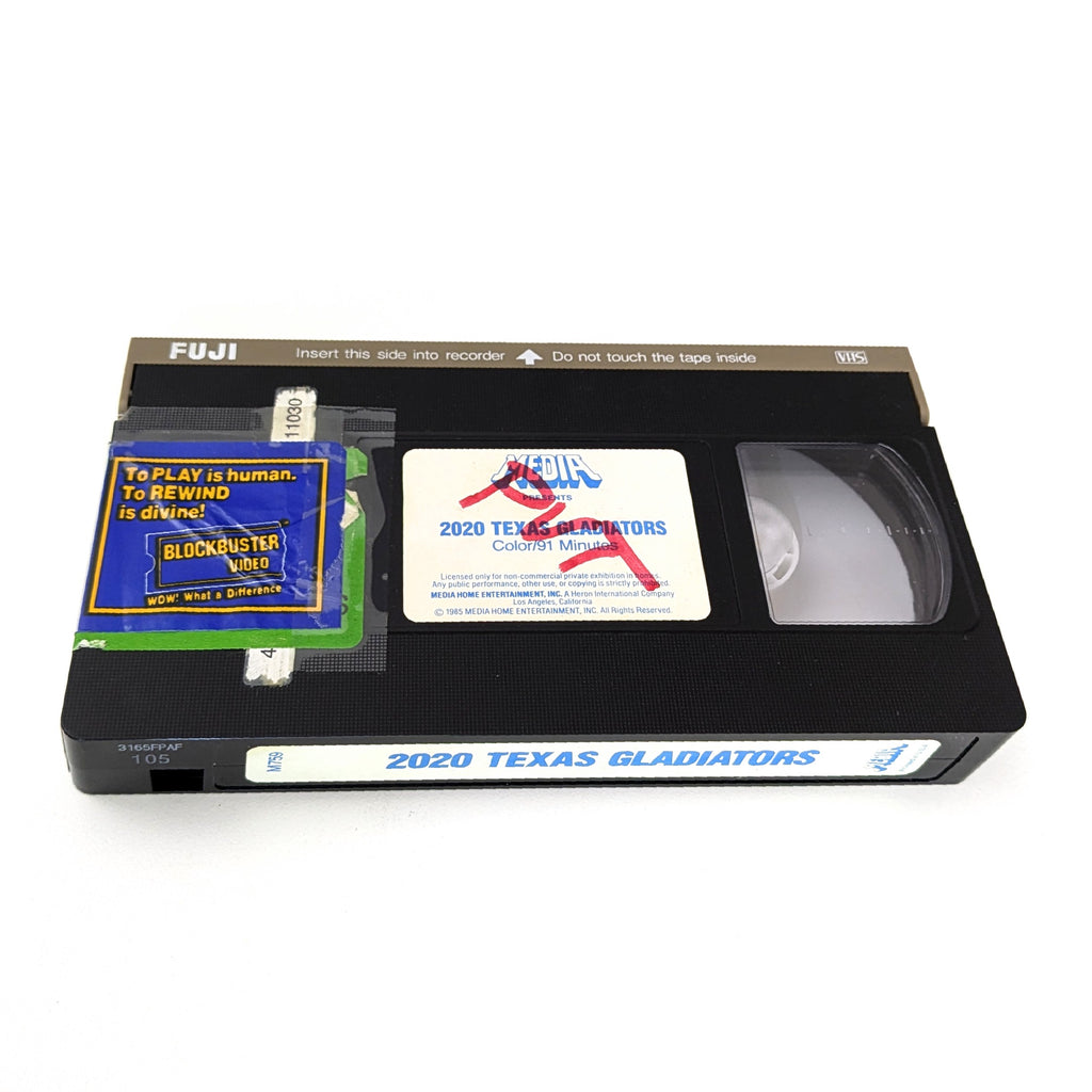 2020 Texas Gladiators (1983) North American VHS