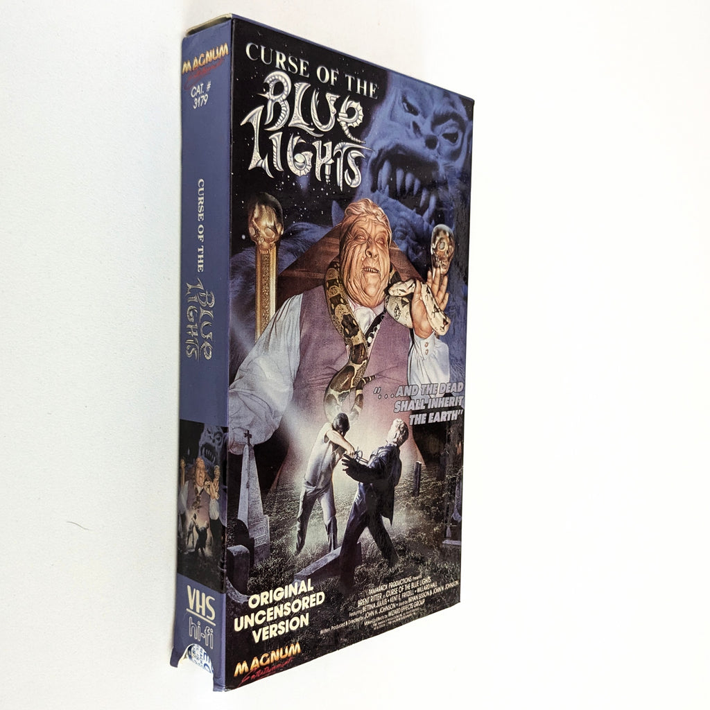 Curse of the Blue Lights (1988) North American VHS
