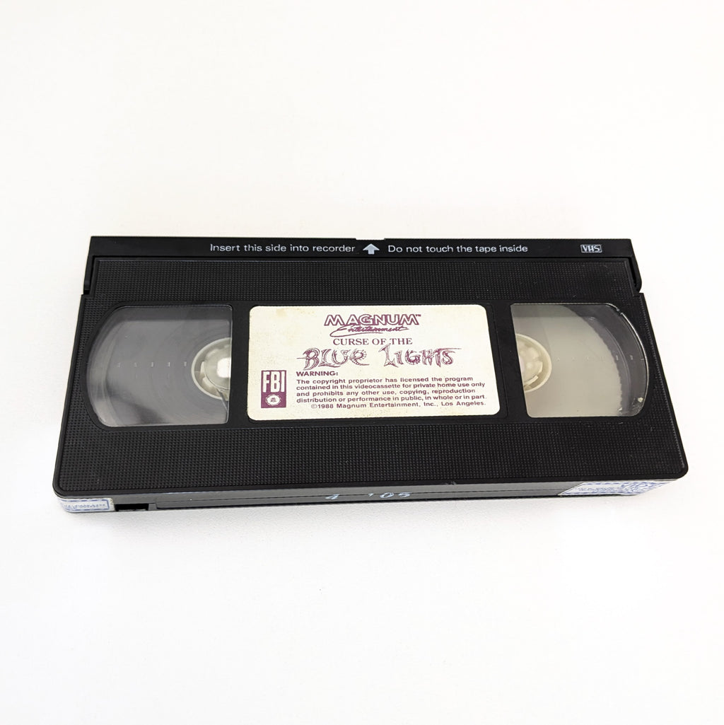 Curse of the Blue Lights (1988) North American VHS