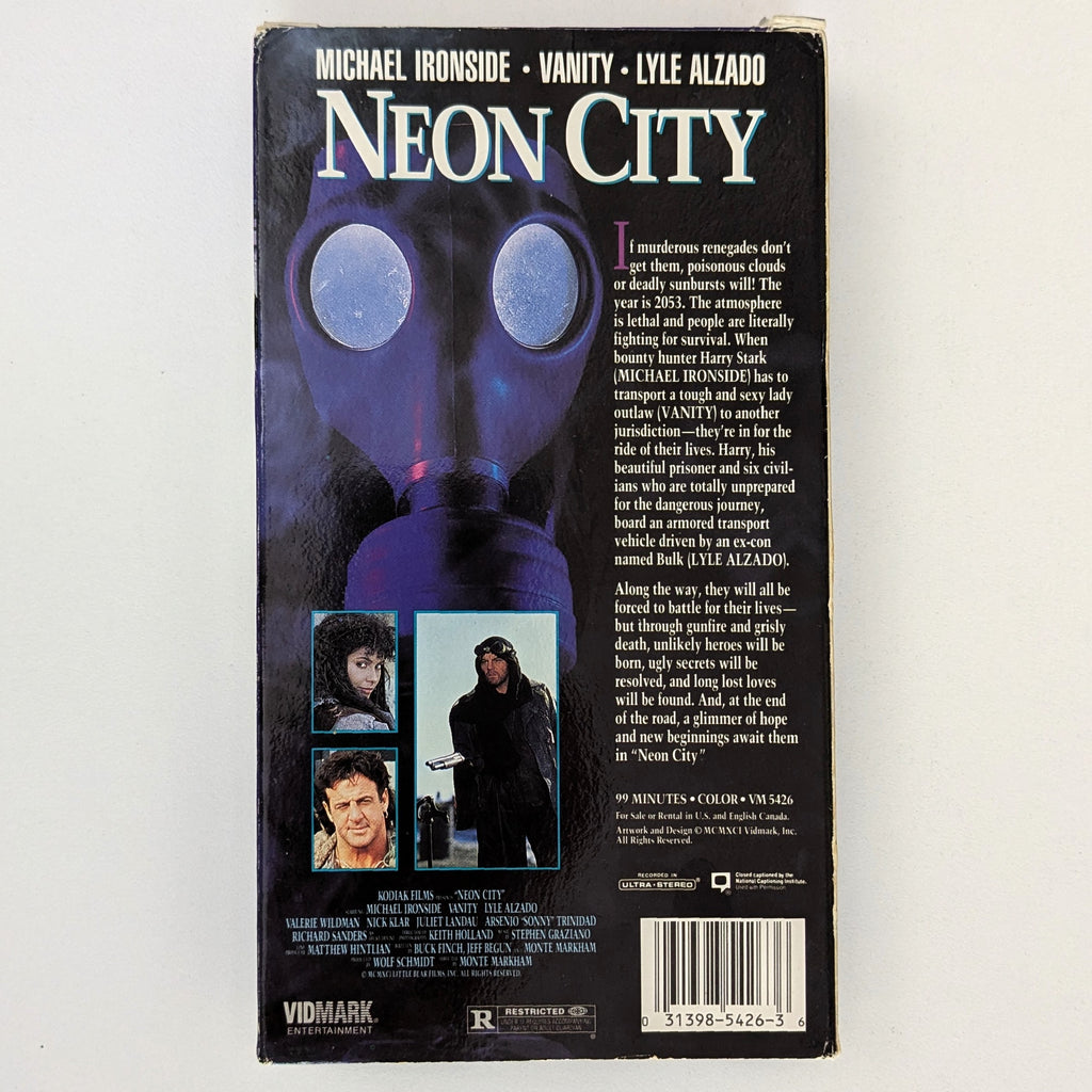 Neon City (1991) North American VHS