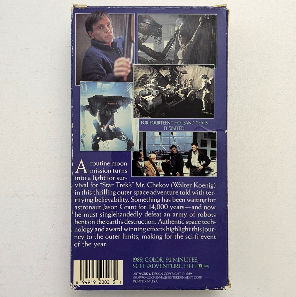 Moontrap (1988) North American VHS — product photograph