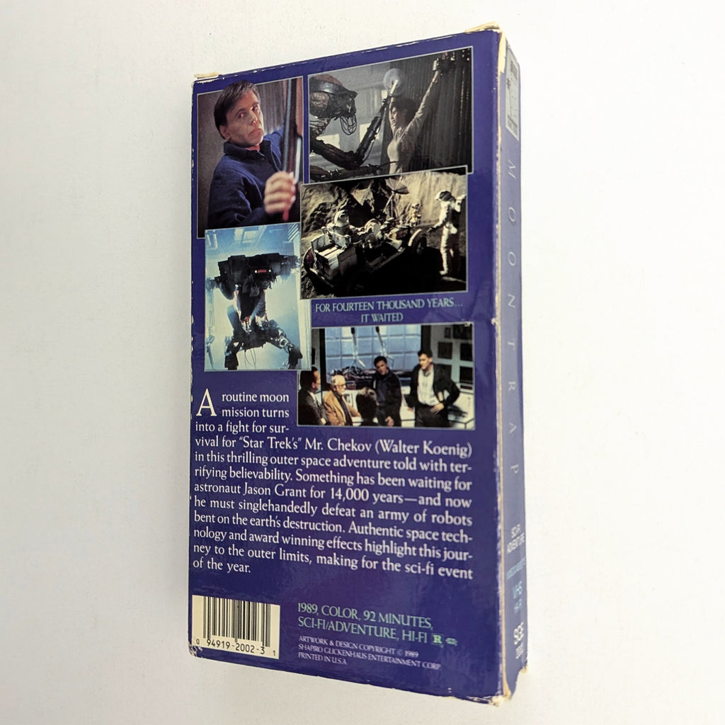Moontrap (1988) North American VHS — product photograph