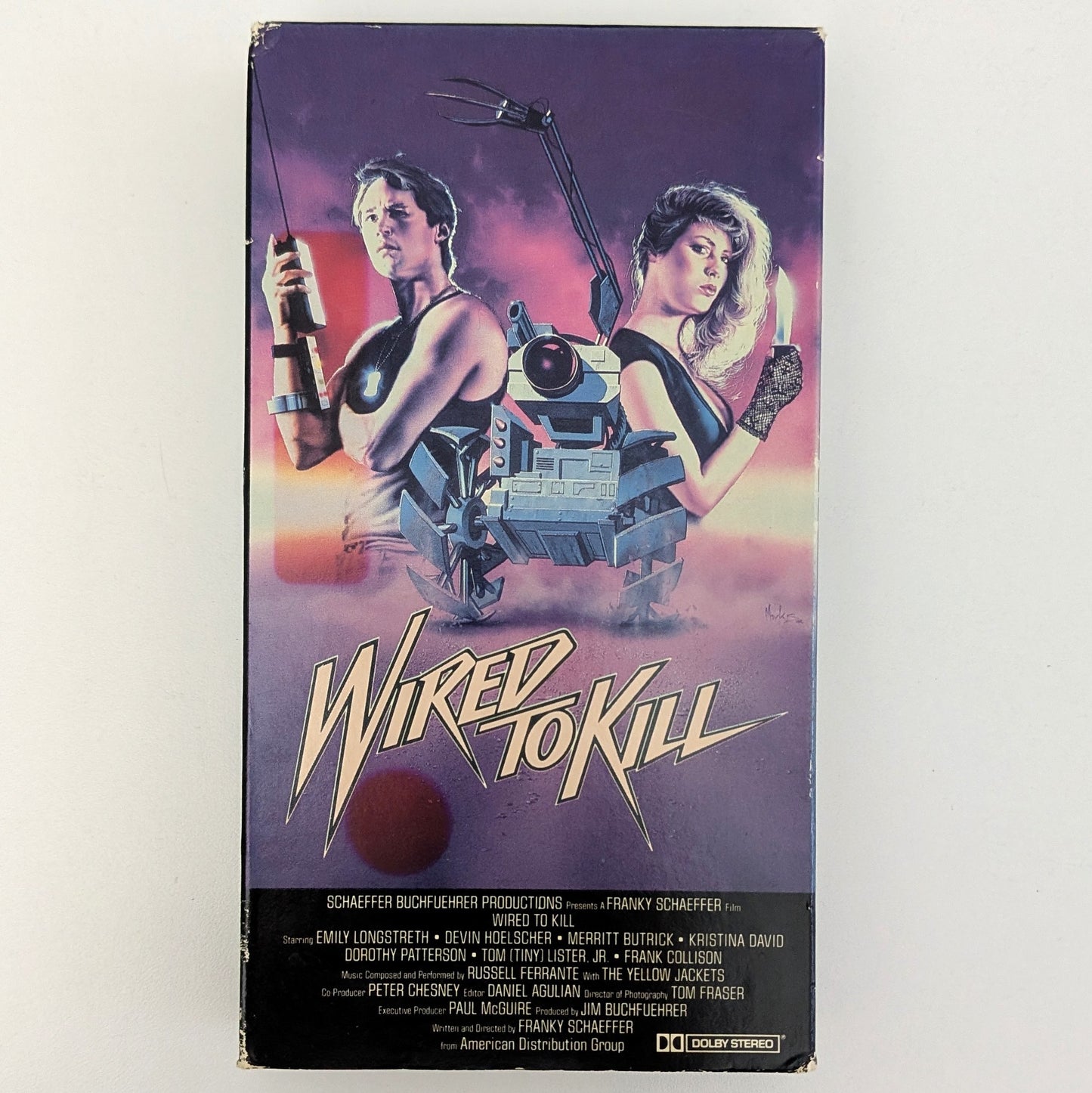 Wired to Kill (1986) North American VHS