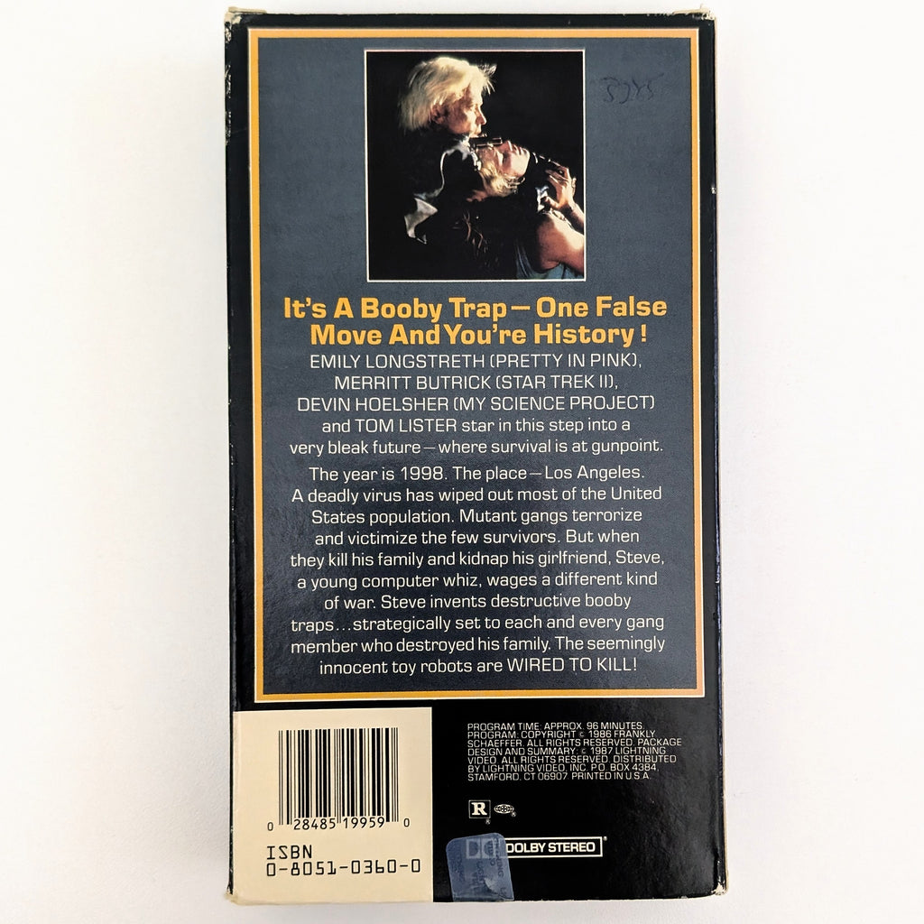 Wired to Kill (1986) North American VHS — product photograph
