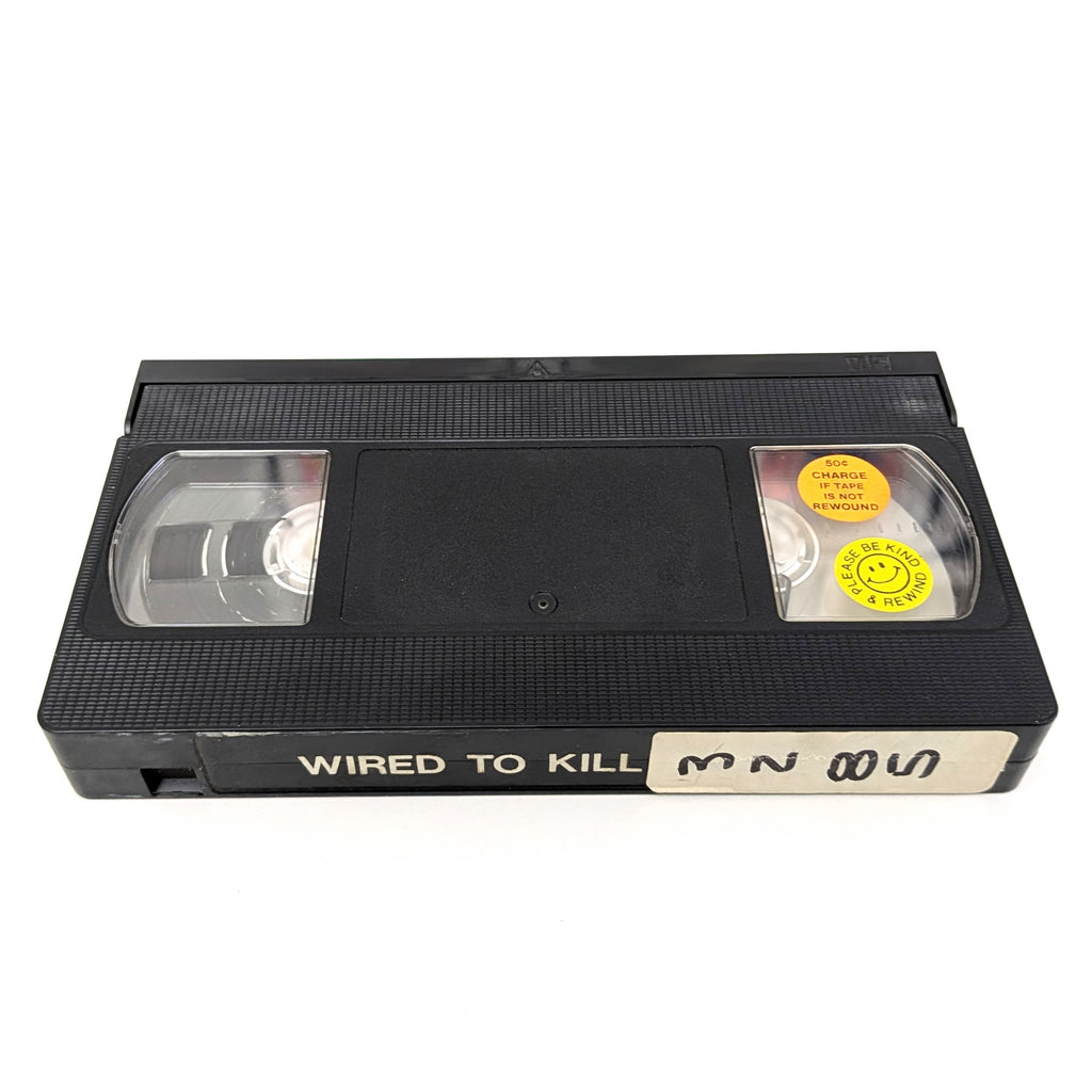 Wired to Kill (1986) North American VHS — product photograph