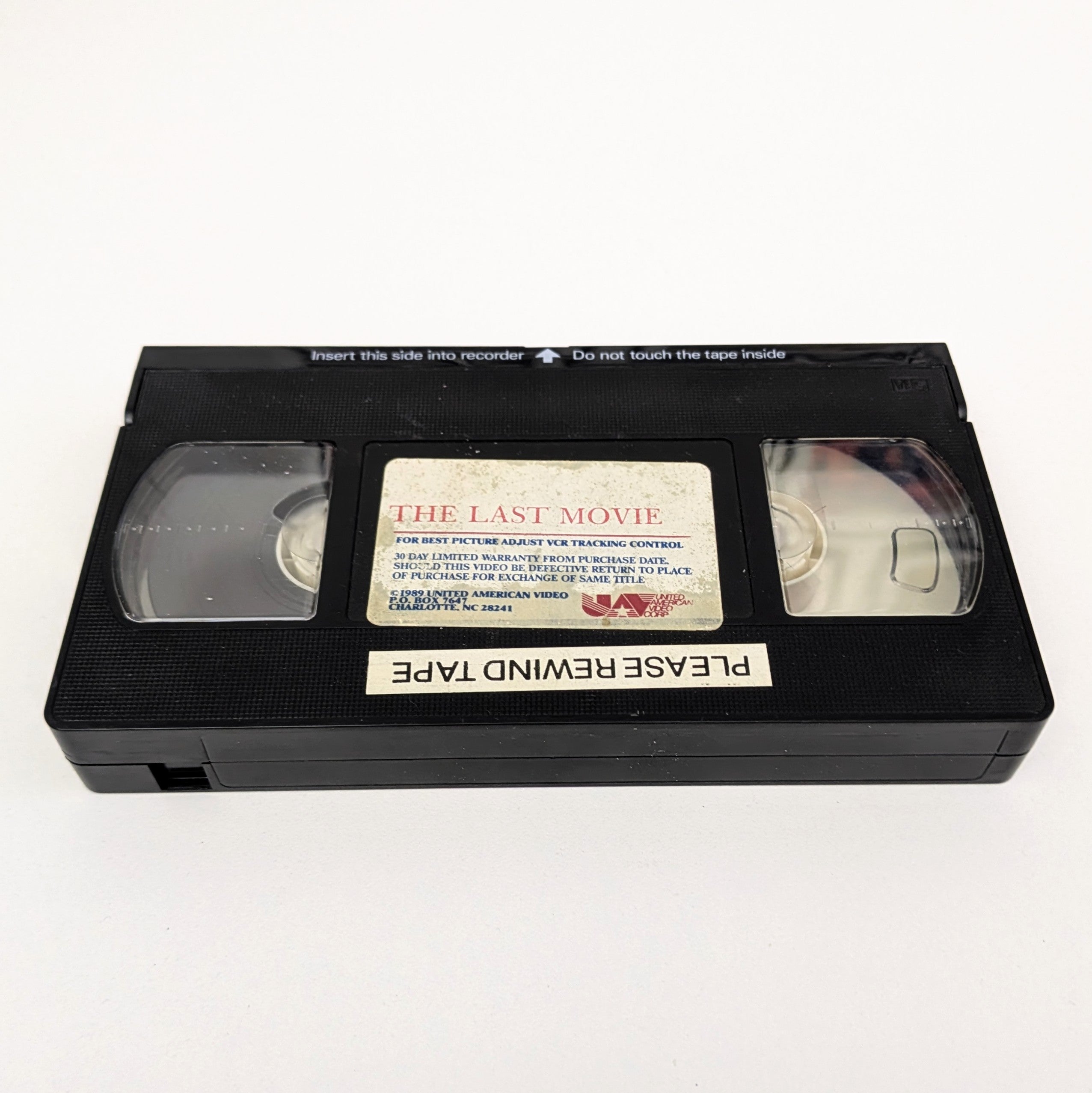 Last Movie, The (1971) North American VHS