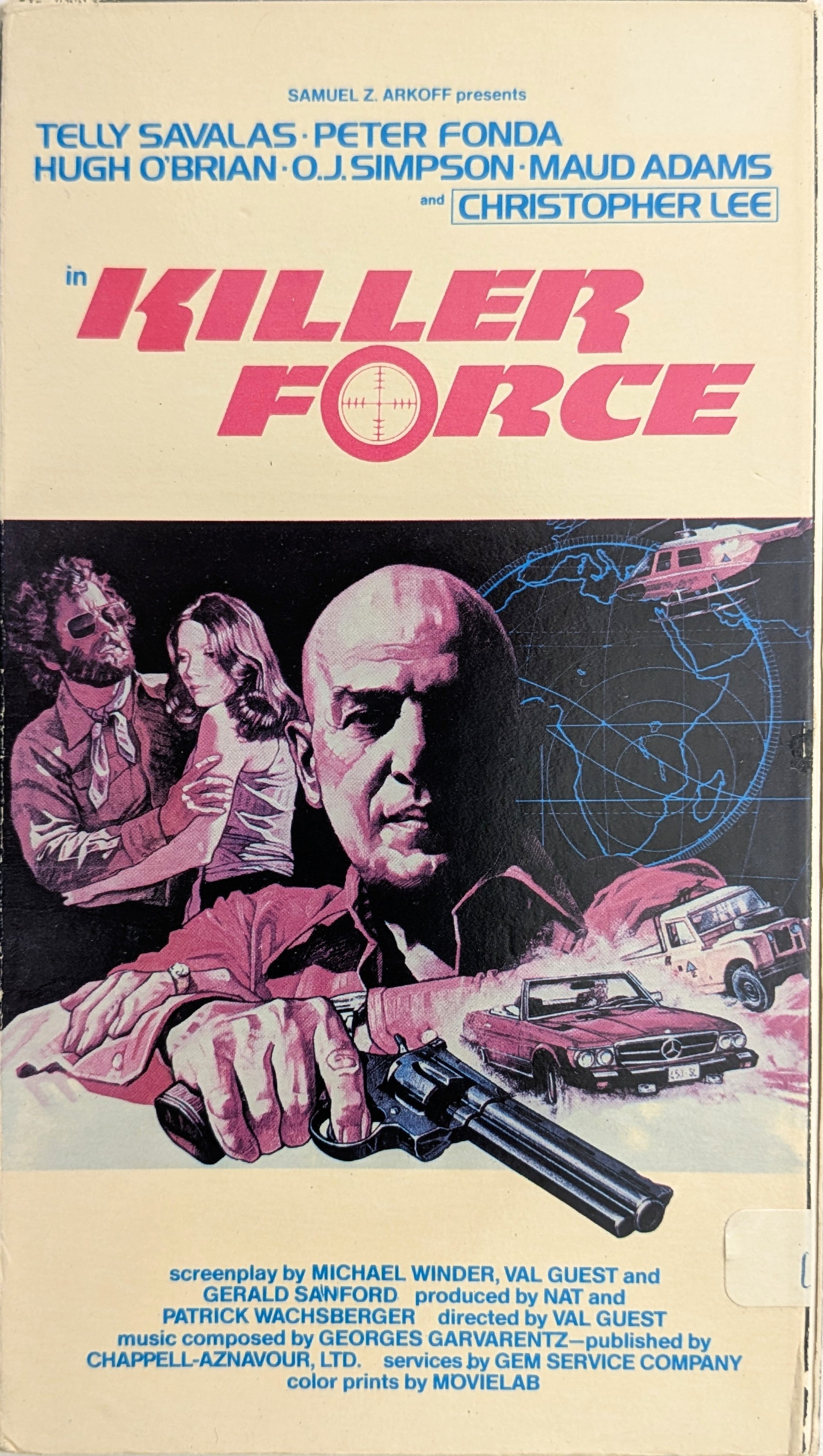 Killer Force (1976) North American VHS