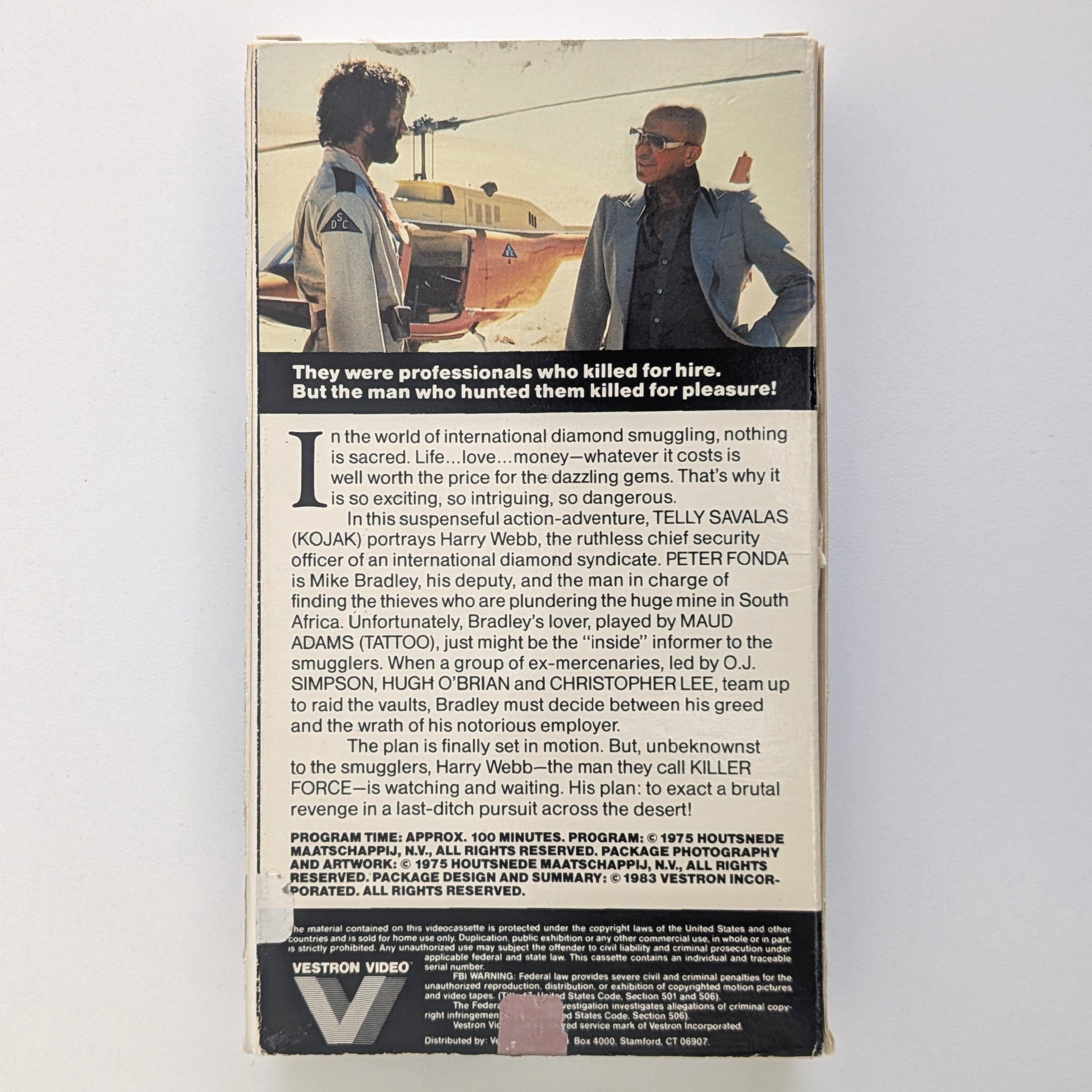 Killer Force (1976) North American VHS