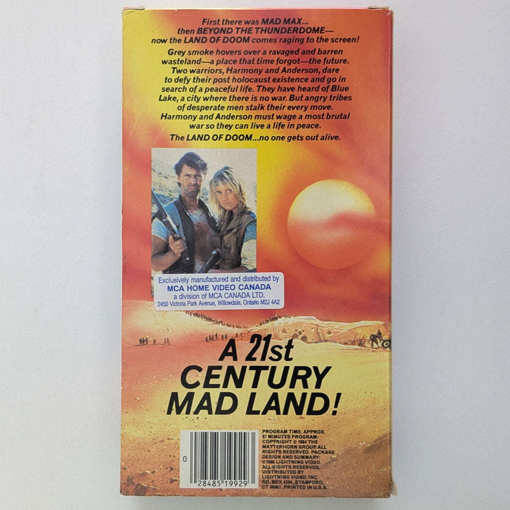 Land of Doom (1986) North American VHS