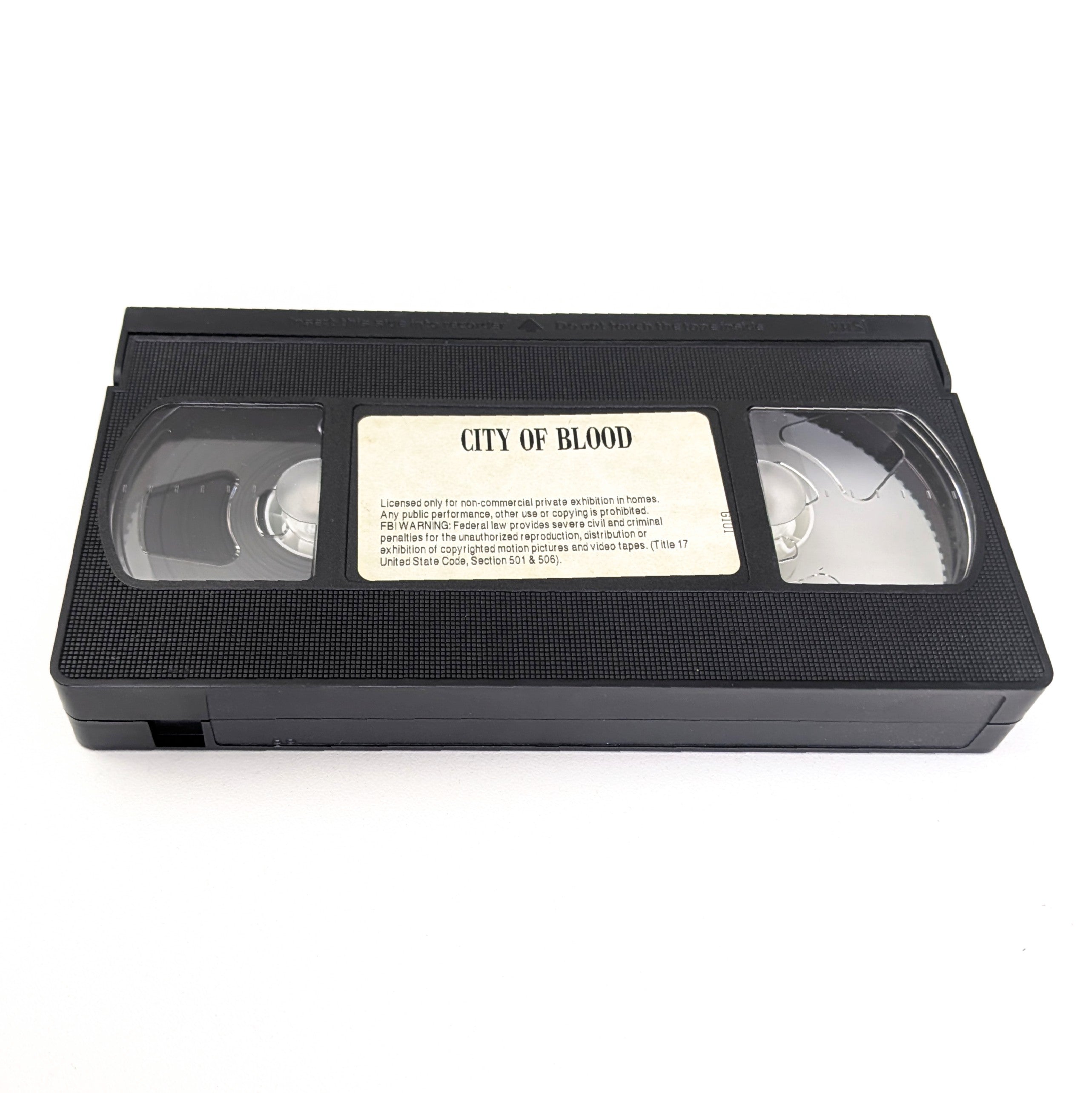 City of Blood (1987) North American VHS