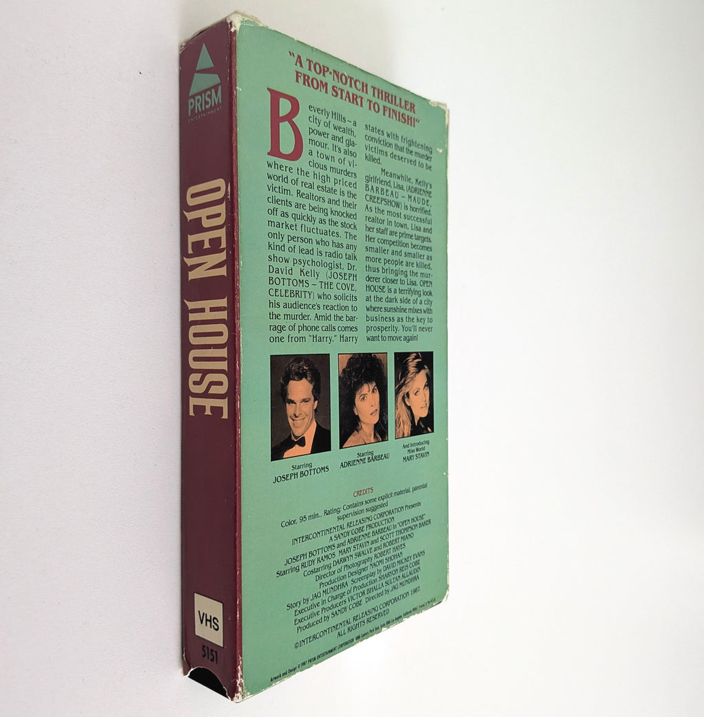 Open House (1987) North American VHS