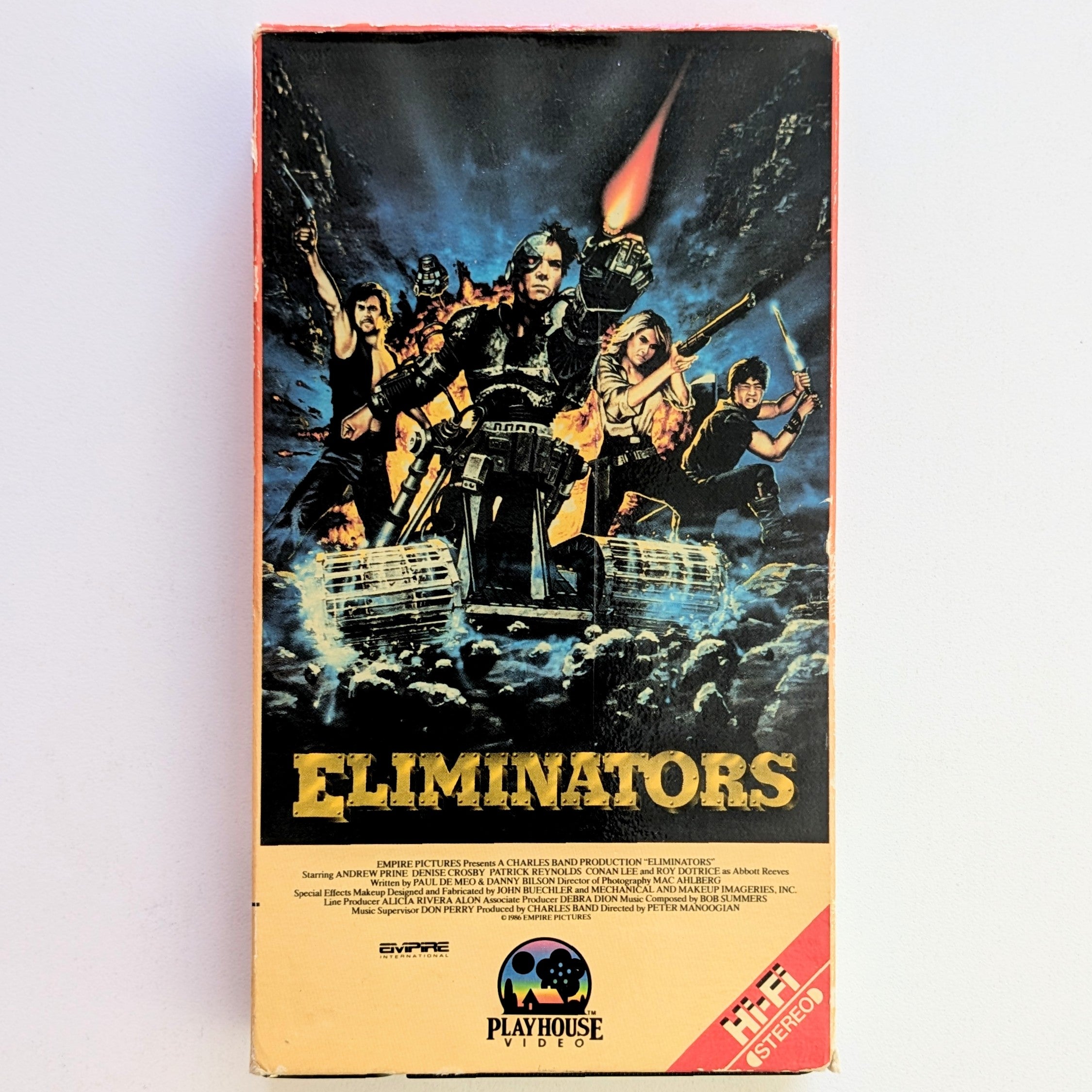 Eliminators (1986) North American VHS