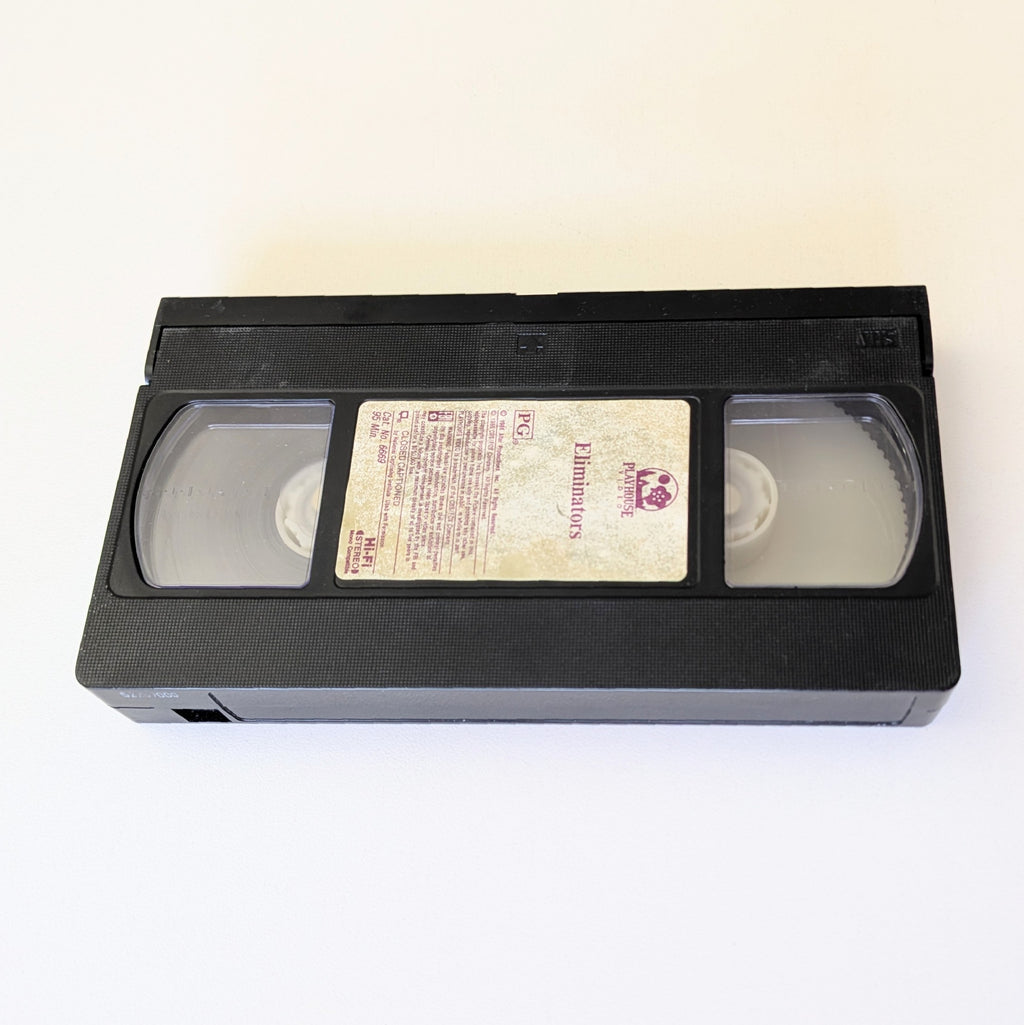 Eliminators (1986) North American VHS — product photograph
