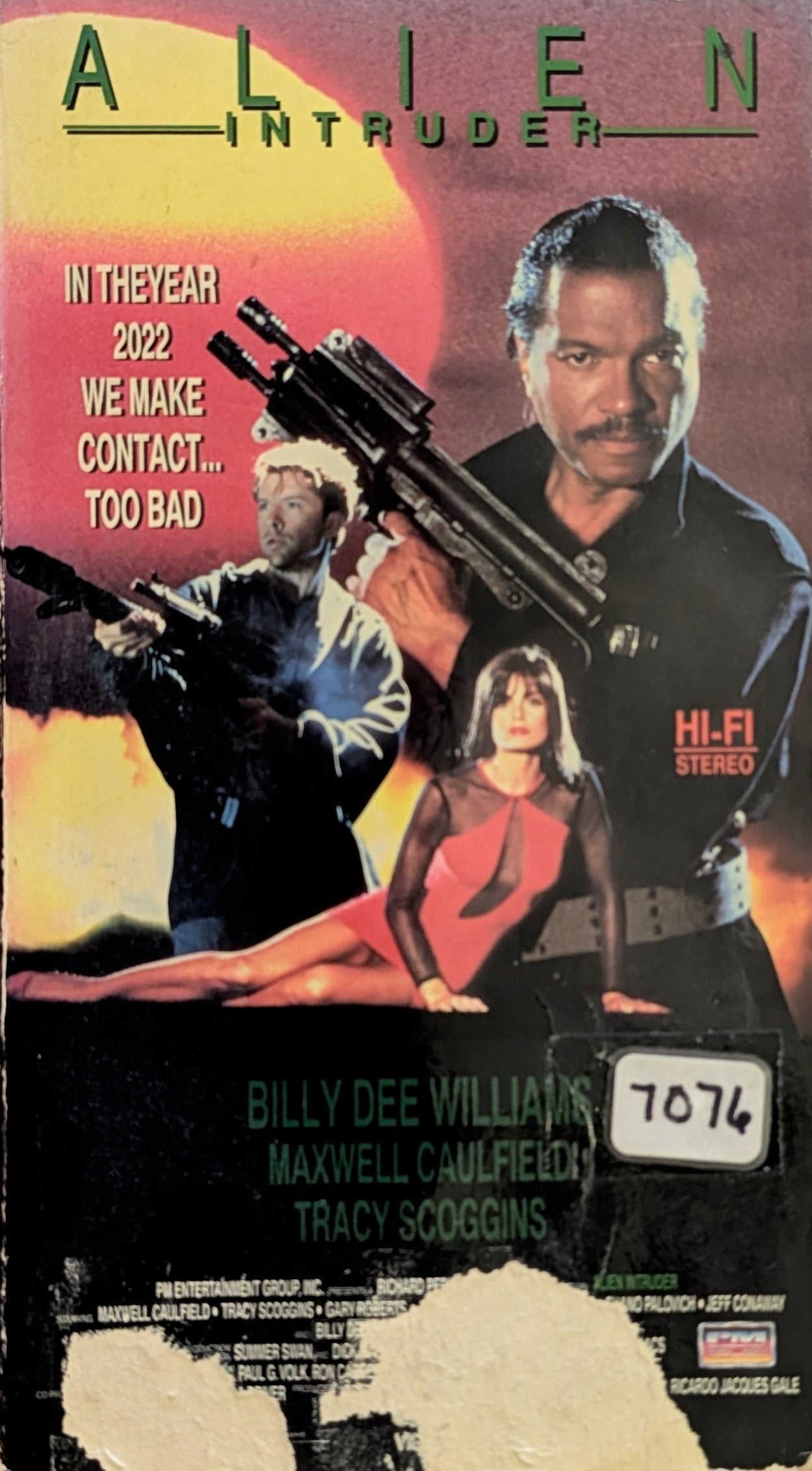 Alien Intruder (1993) North American VHS