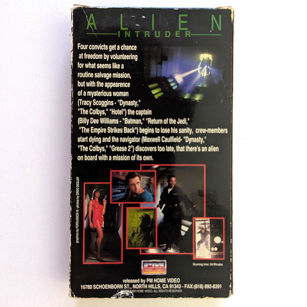 Alien Intruder (1993) North American VHS