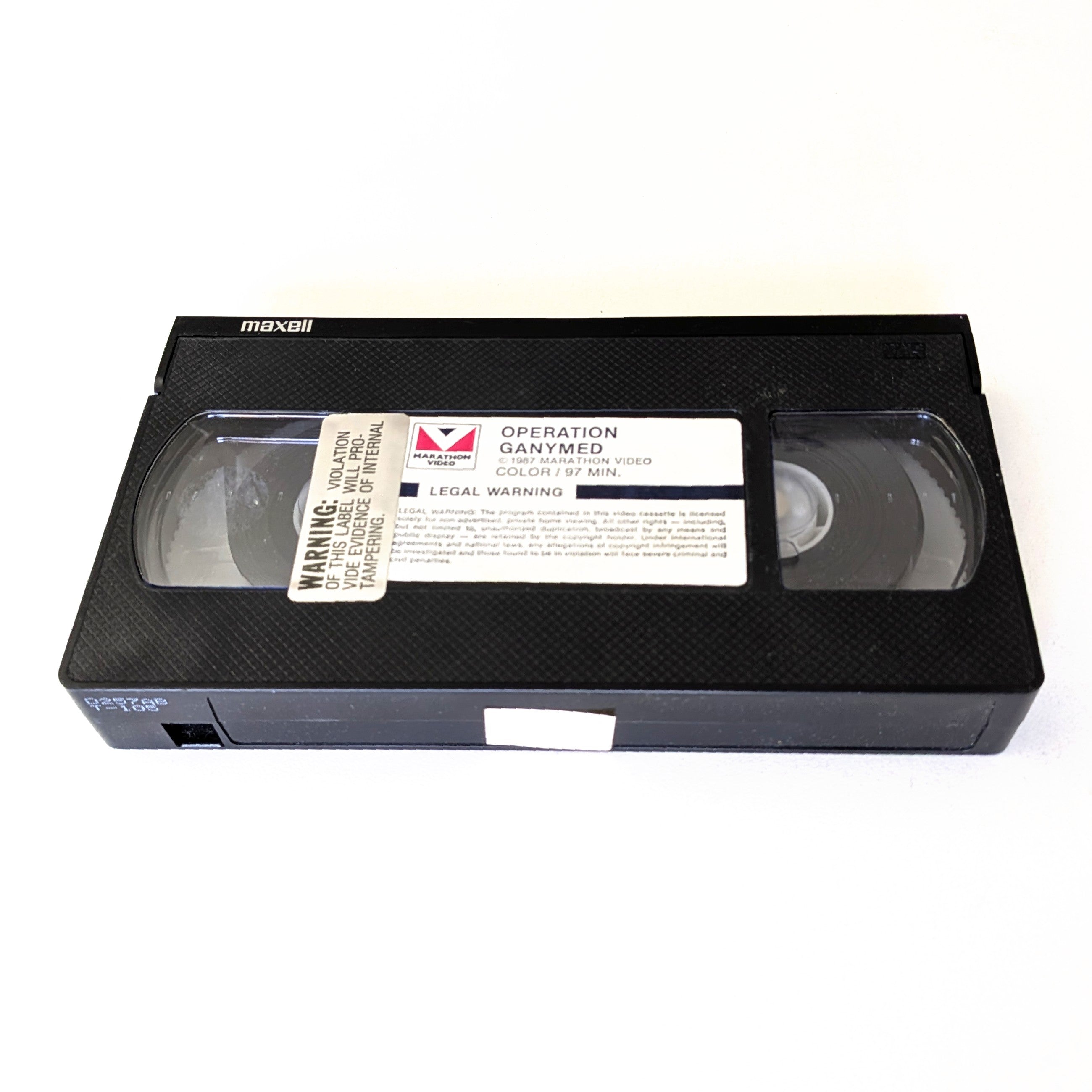 Operation Ganymed (1977) North American VHS