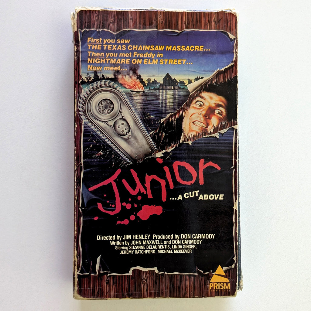 Junior (1985) North American VHS — product photograph